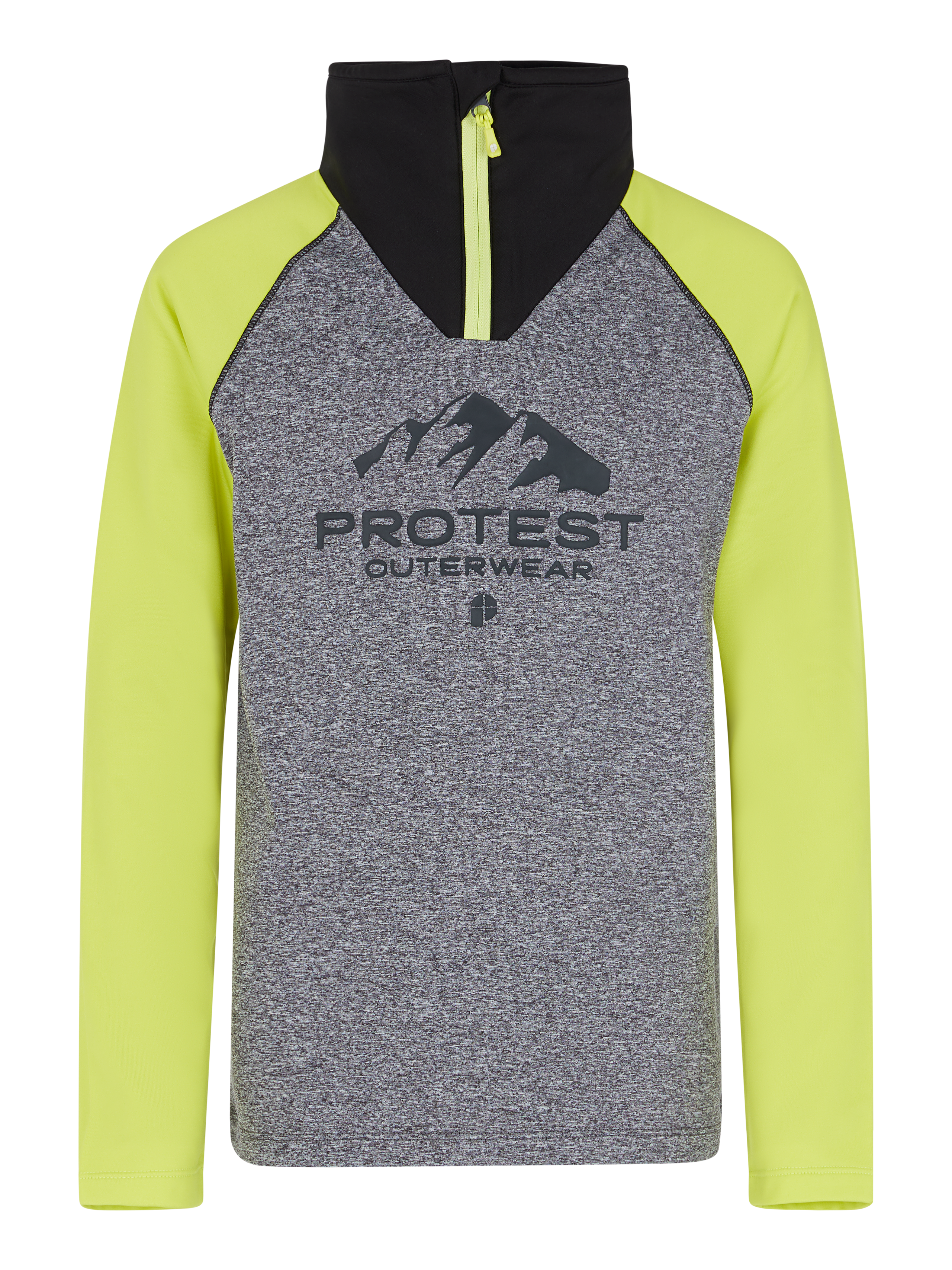 Protest Prtraf Jr Sous-pull Garçon - Gris