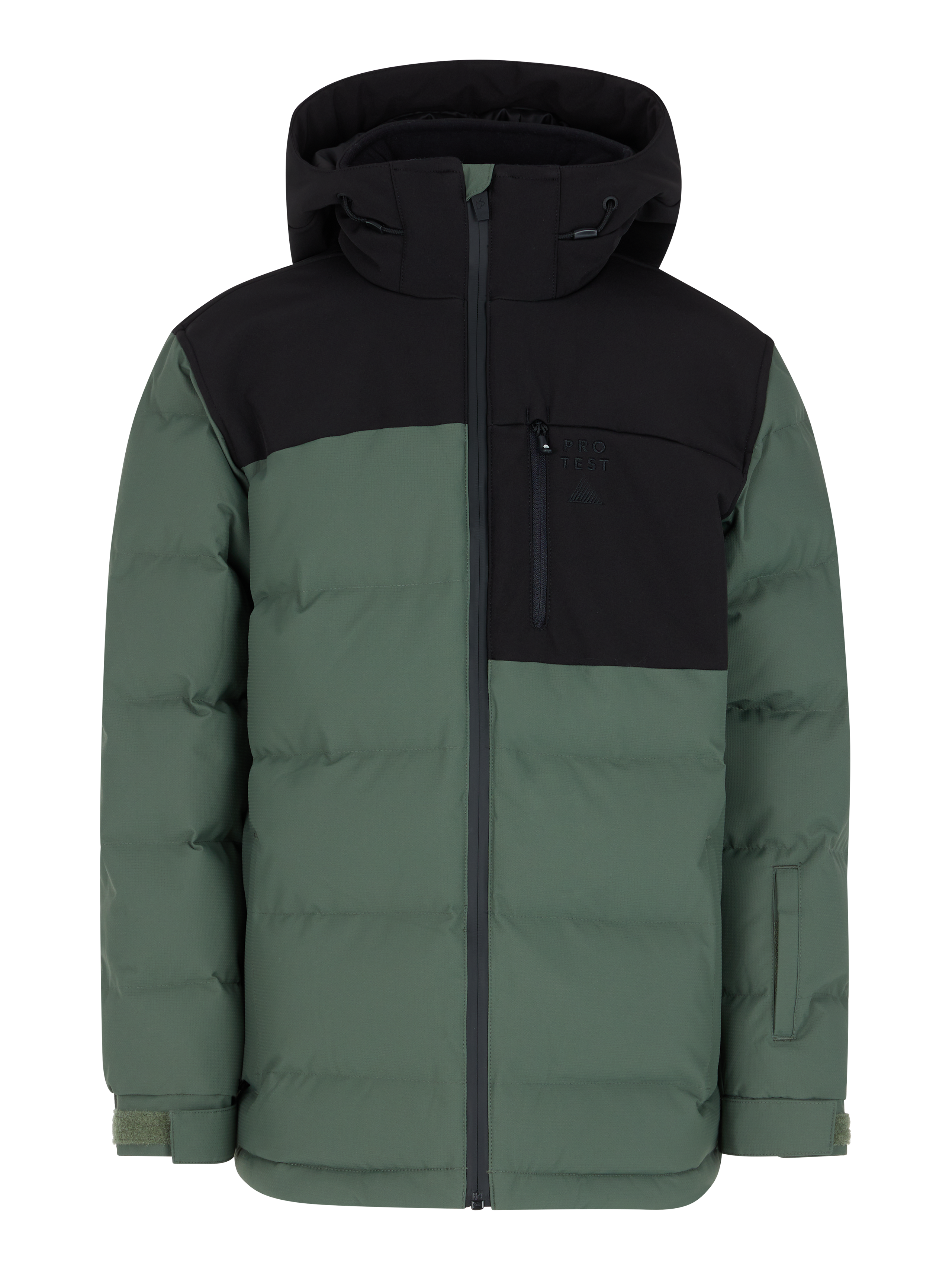 Protest Prtdevun Jr Puffer Ski-jas Jongens - Groen
