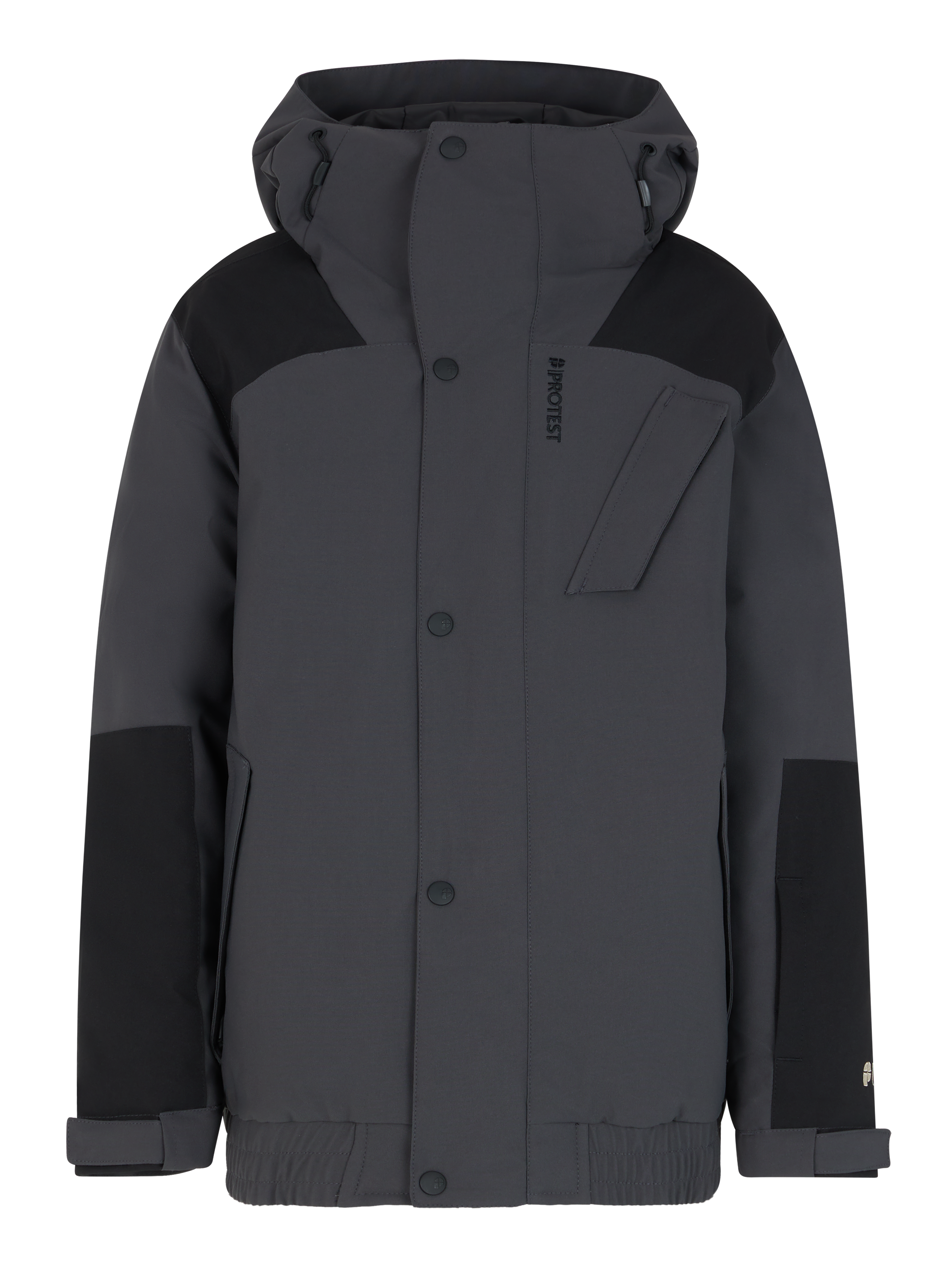 Protest Prtbrome Jr Veste De Ski Garçon - Gris