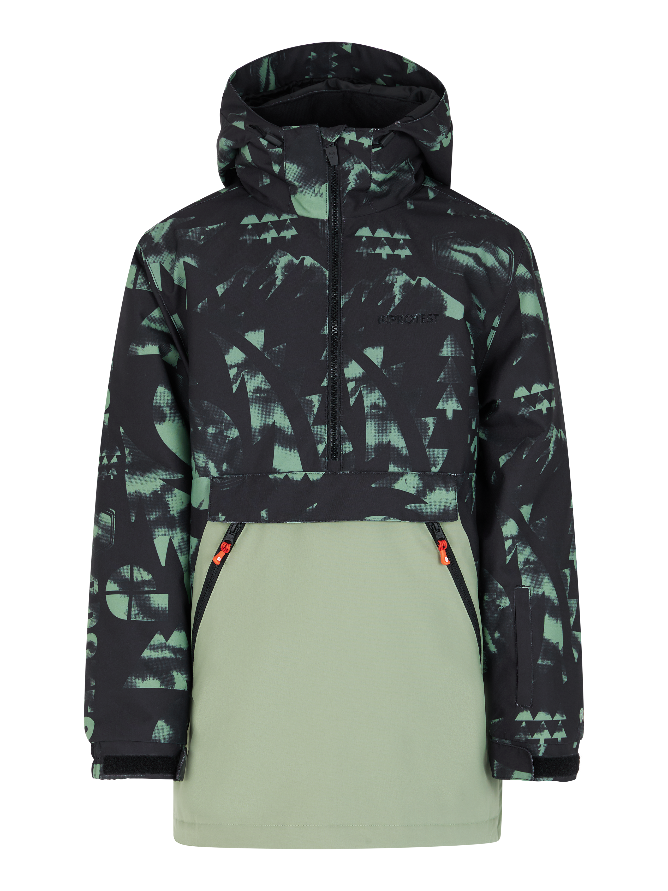 Protest Prtrobin Jr Anorak De Ski Garçon - Noir