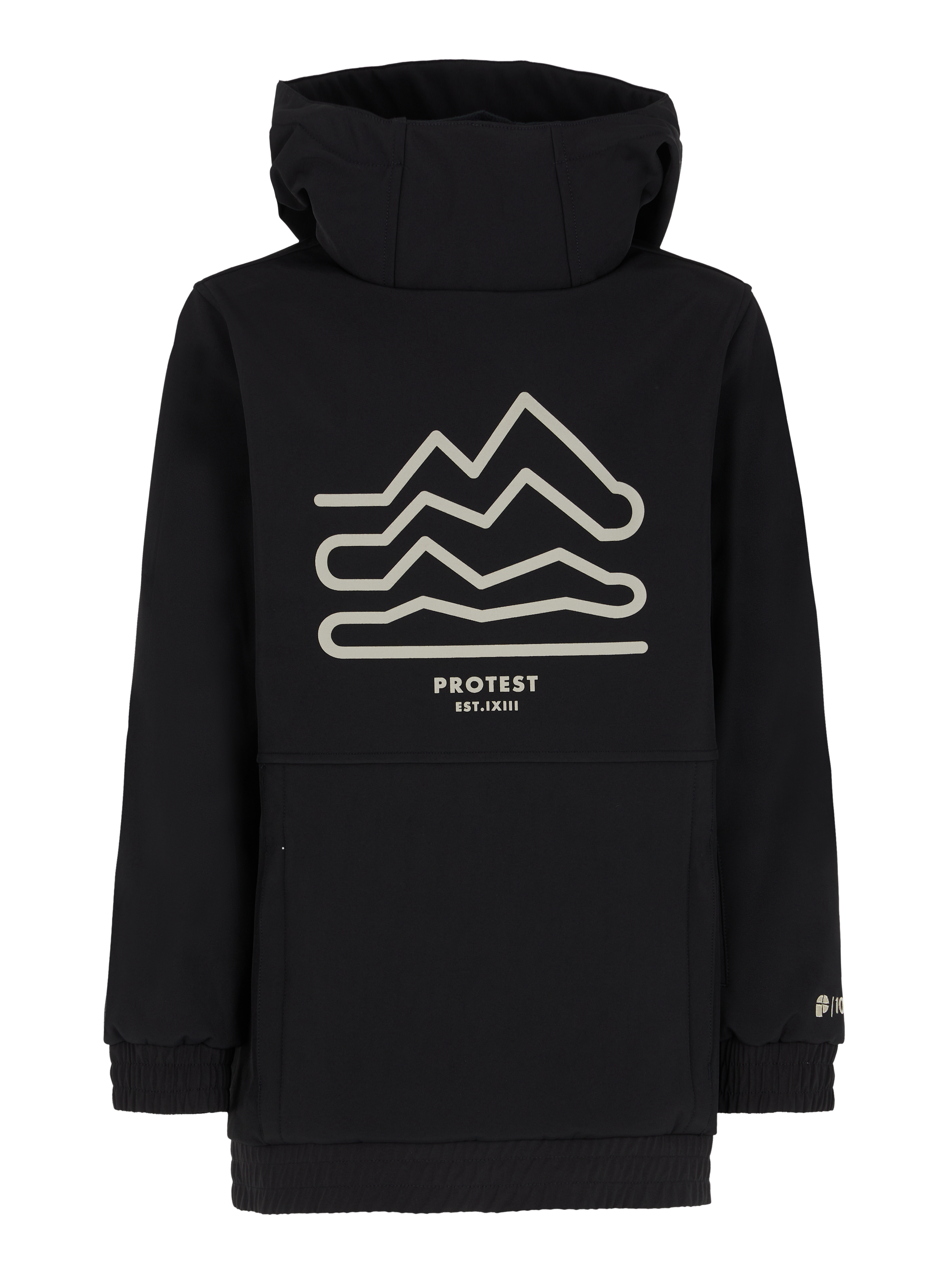 Protest Prtquinz Jr Anorak Ski-jas Jongens - Zwart