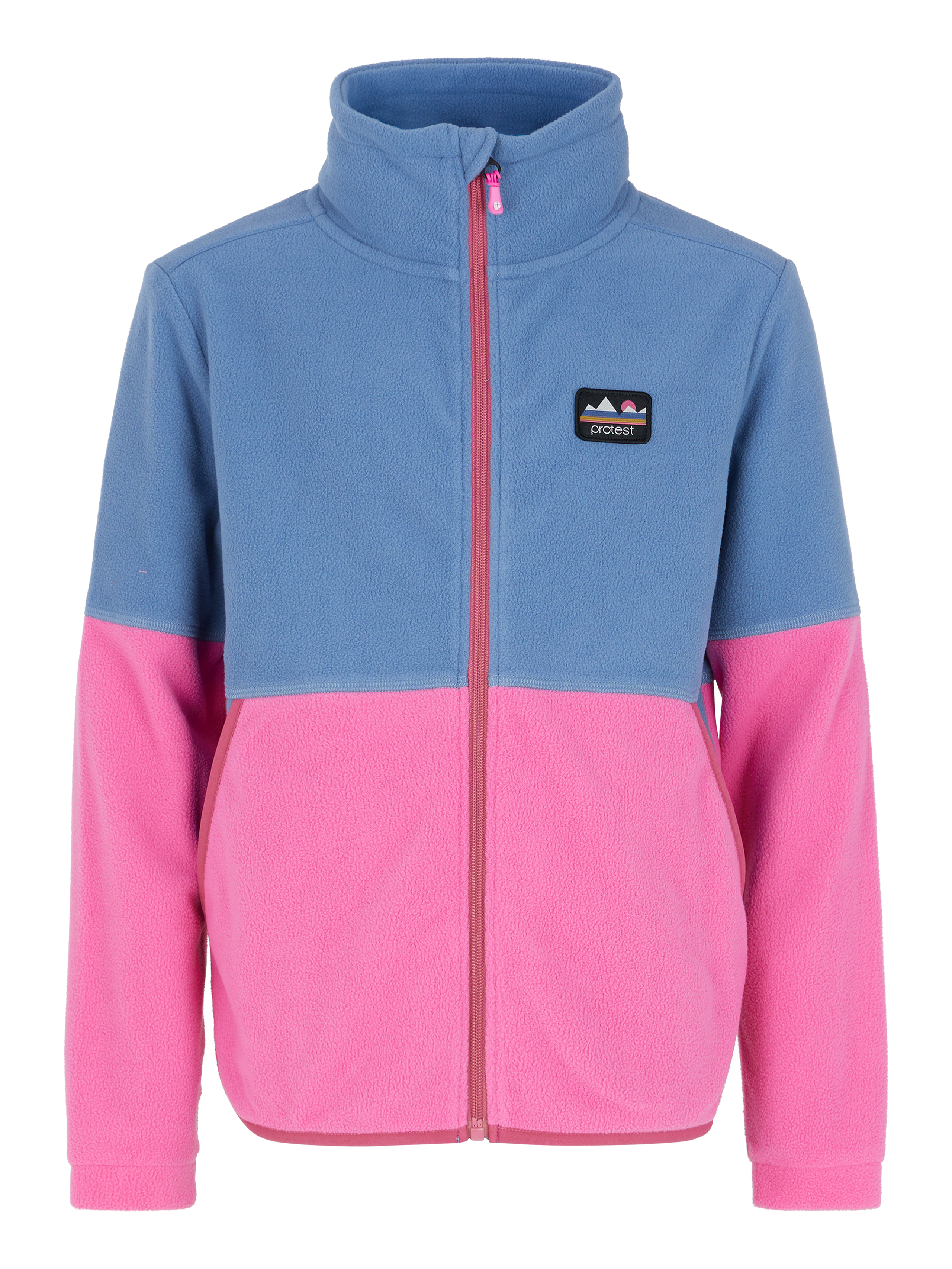 Protest Prtcoon Jr Zip Up Fleece Girls - Blue