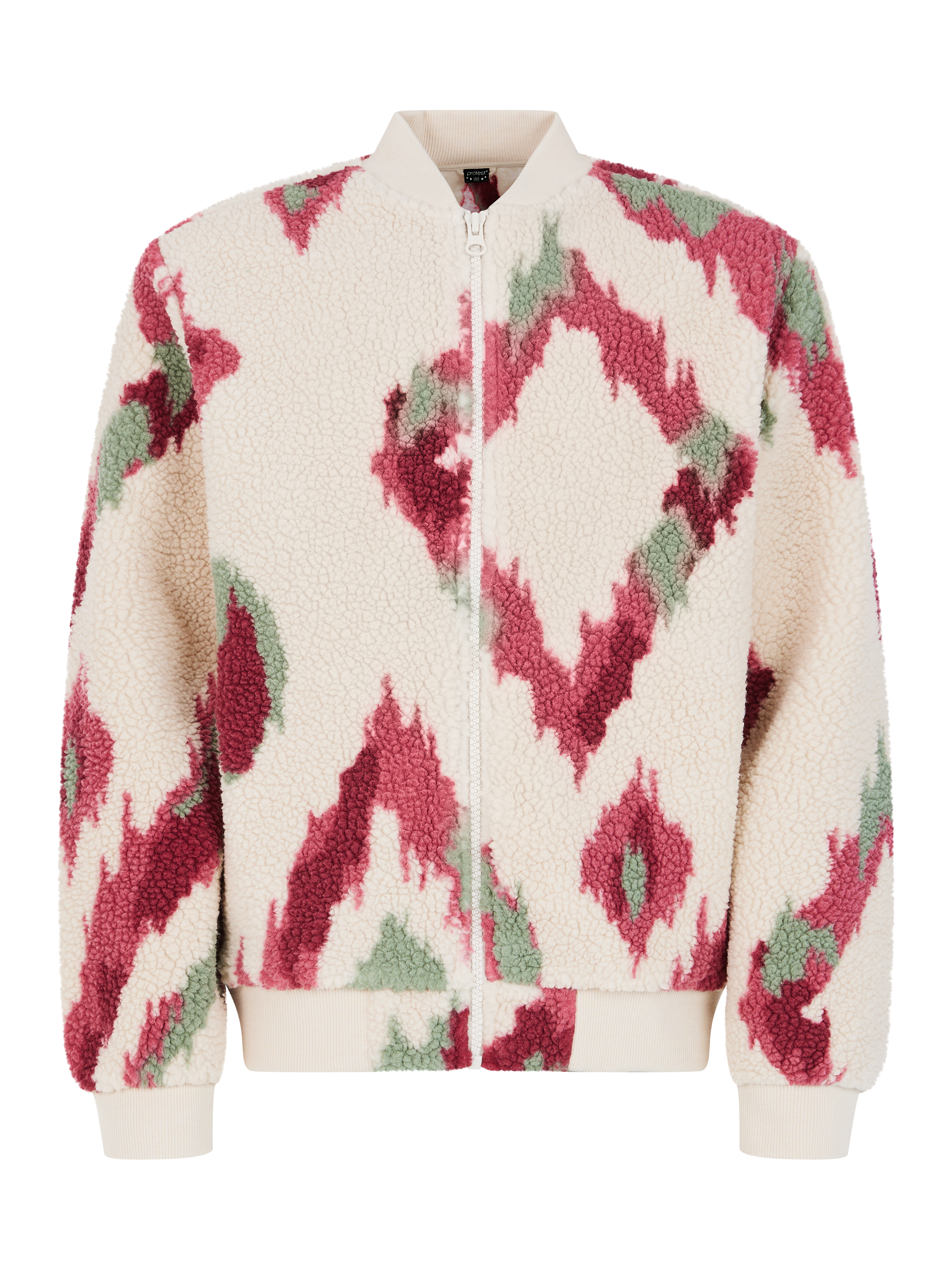 Protest Prtseven Jr Teddy Fleece Bomberjacket Girls - Pink