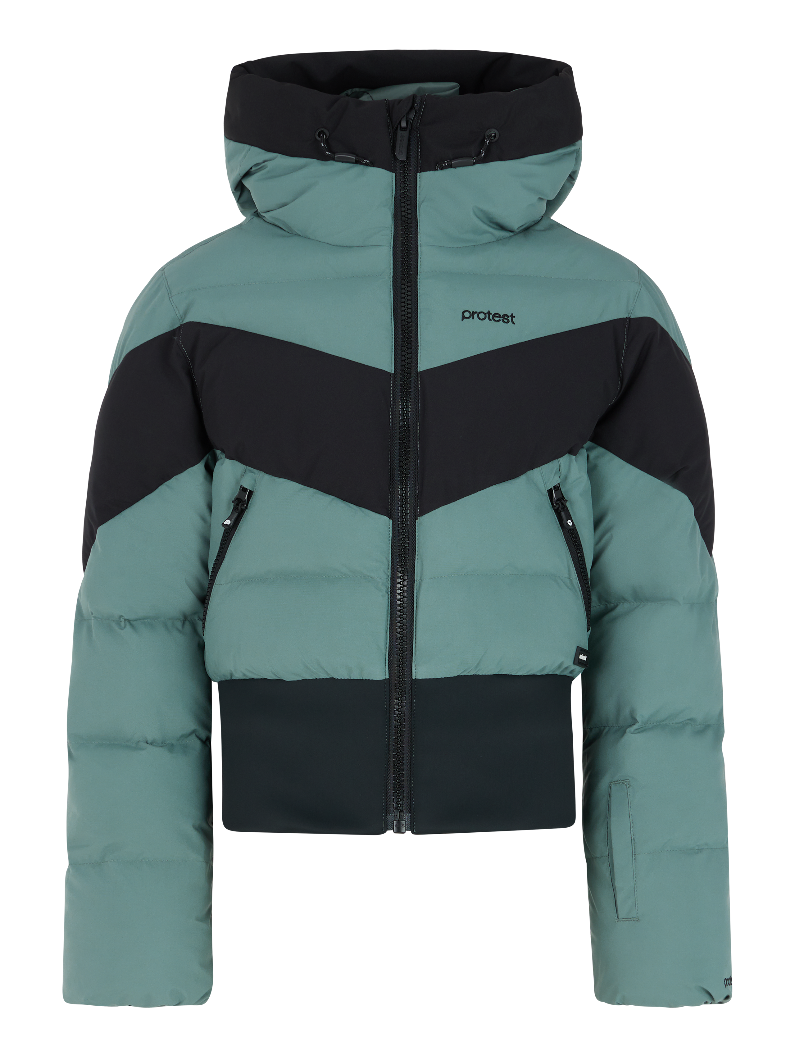 Protest Prtmilou Jr Puffer Ski-jas Meisjes - Groen