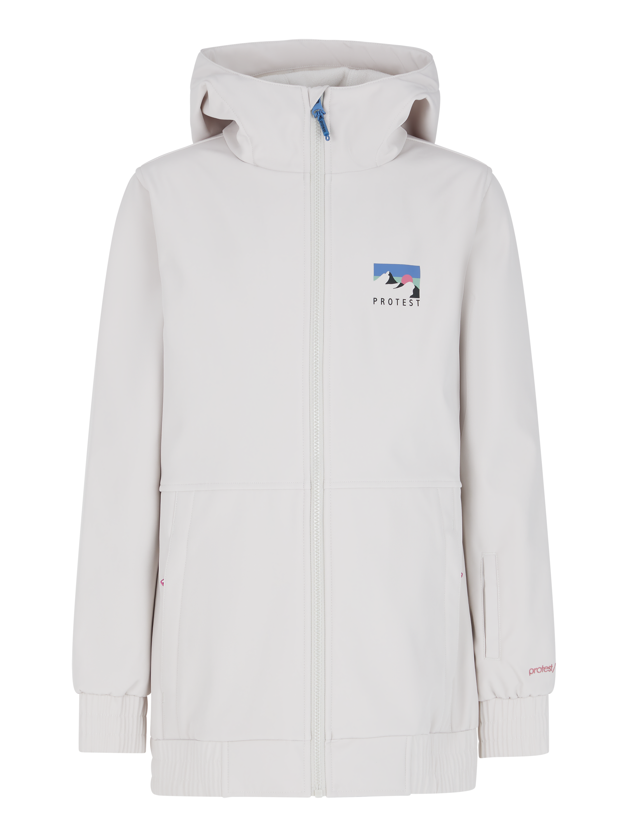 Protest Prtsilvie Jr Veste De Ski Fille - Blanc