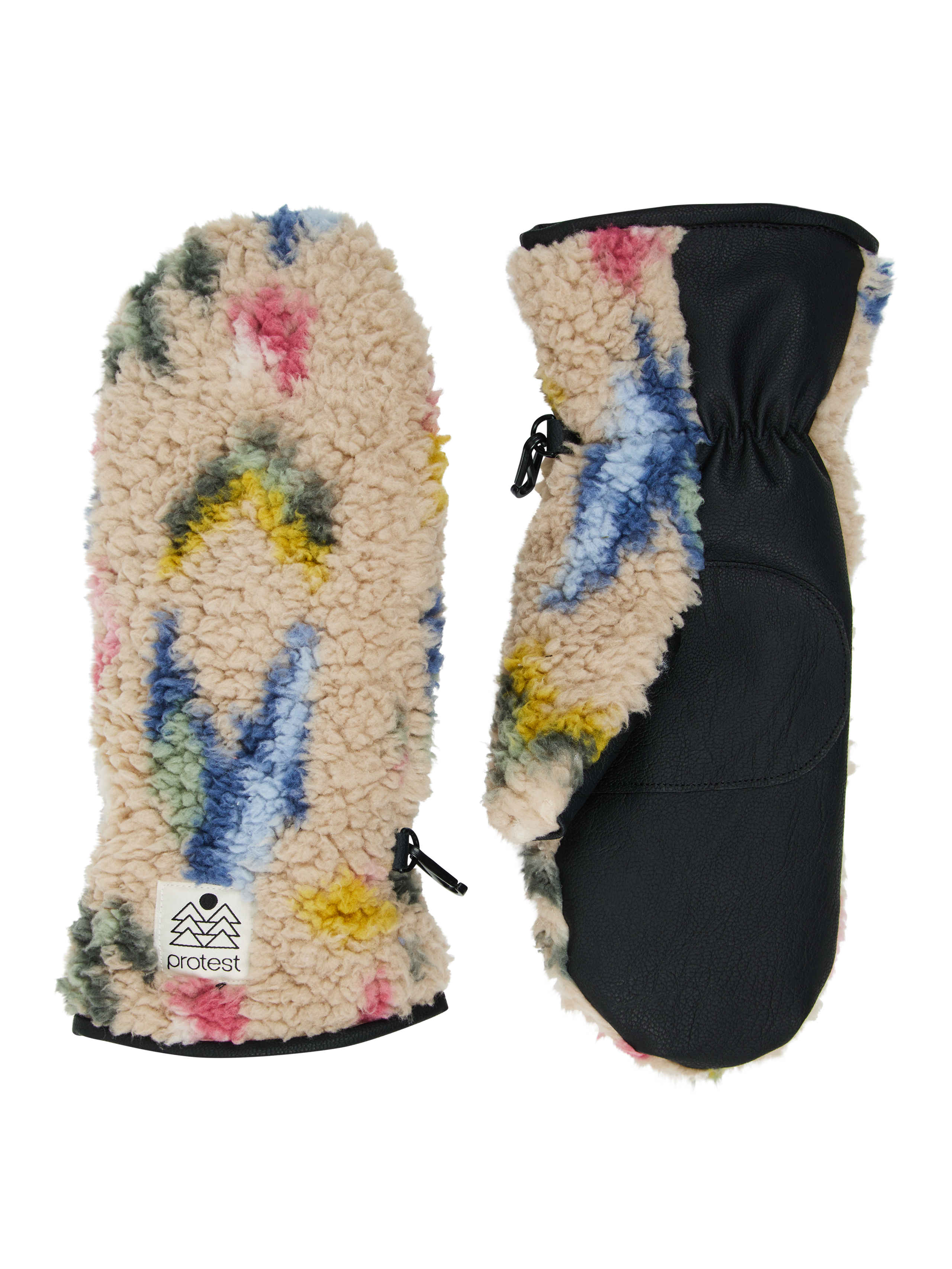 Protest Prtlevy Gants Peluche Femme - Blanc