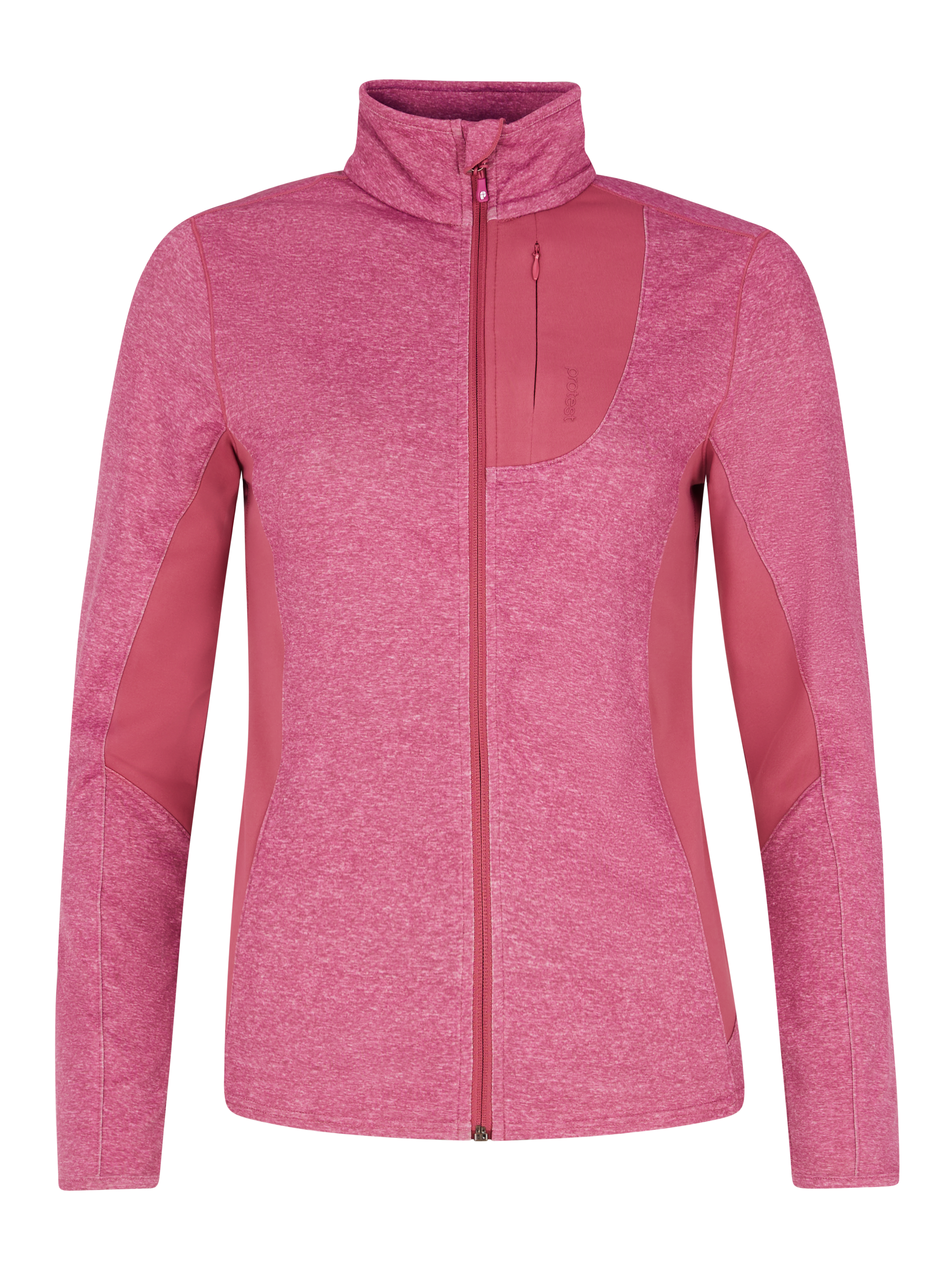 Protest Prtlisbon Full Zip Mid Layer Women - Pink