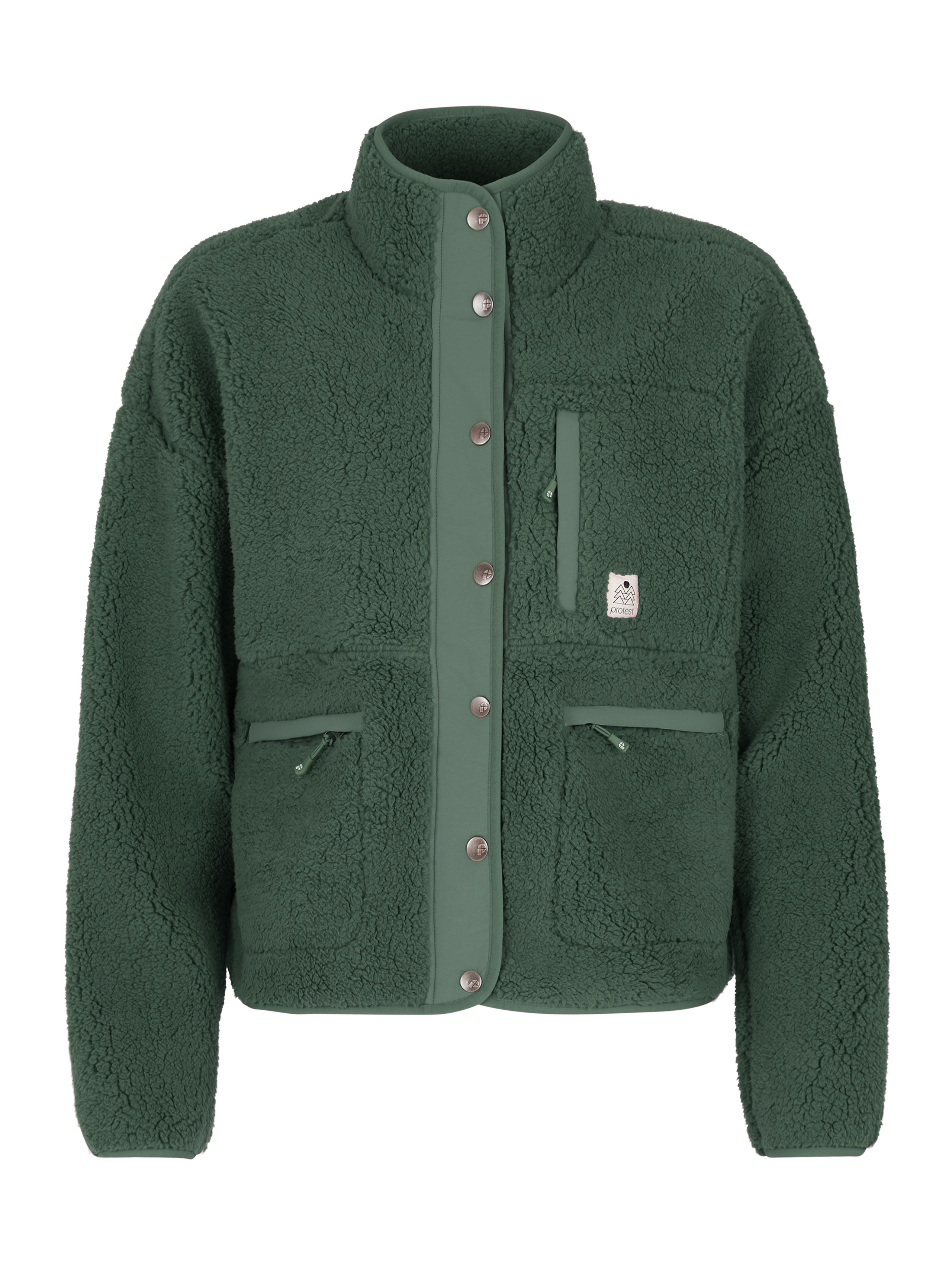 Protest Prtlux Outdoor Zip Up Women - Green
