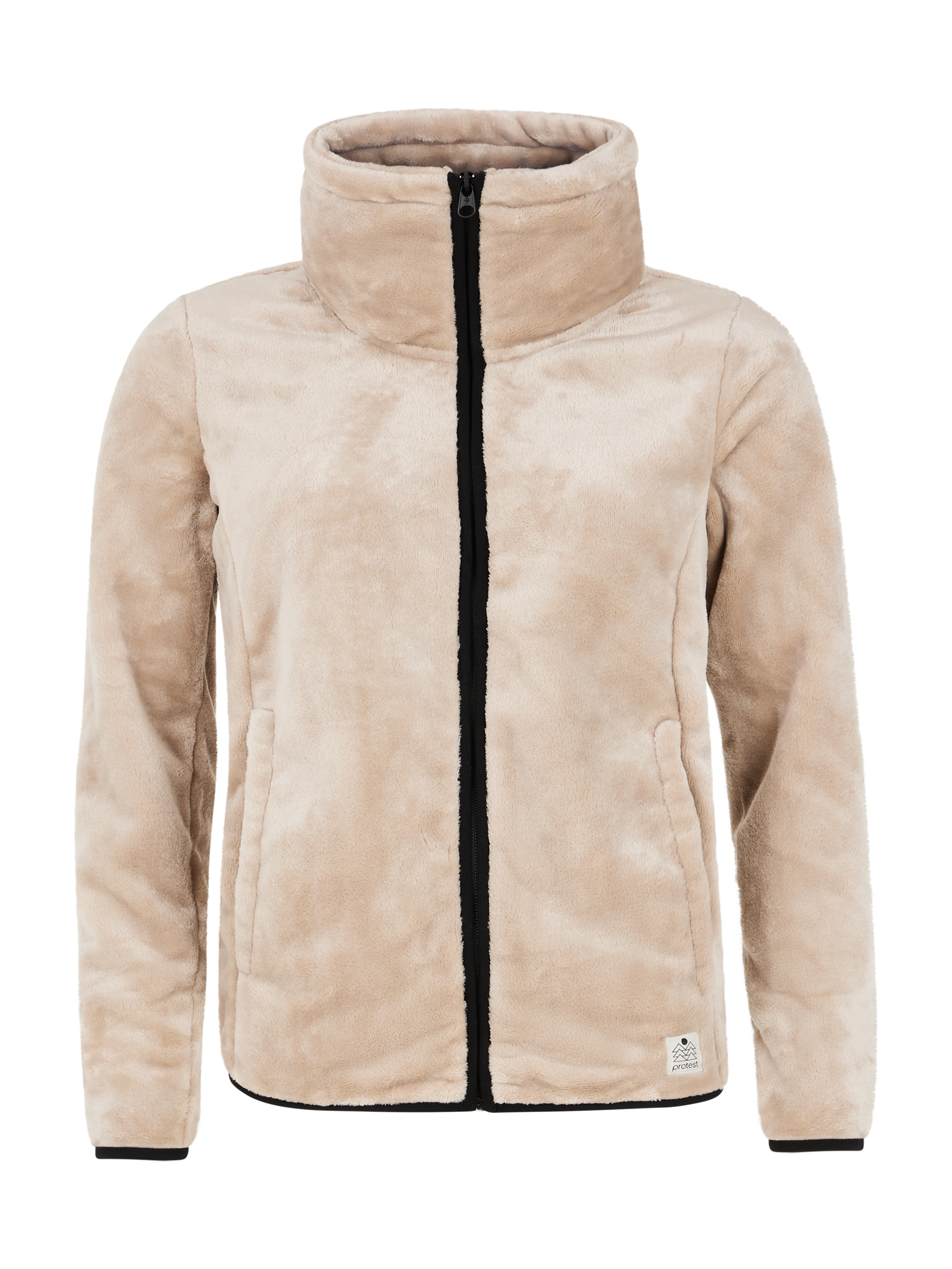 Protest Prtvance Outdoor Zip Up Fleece Women - Brown