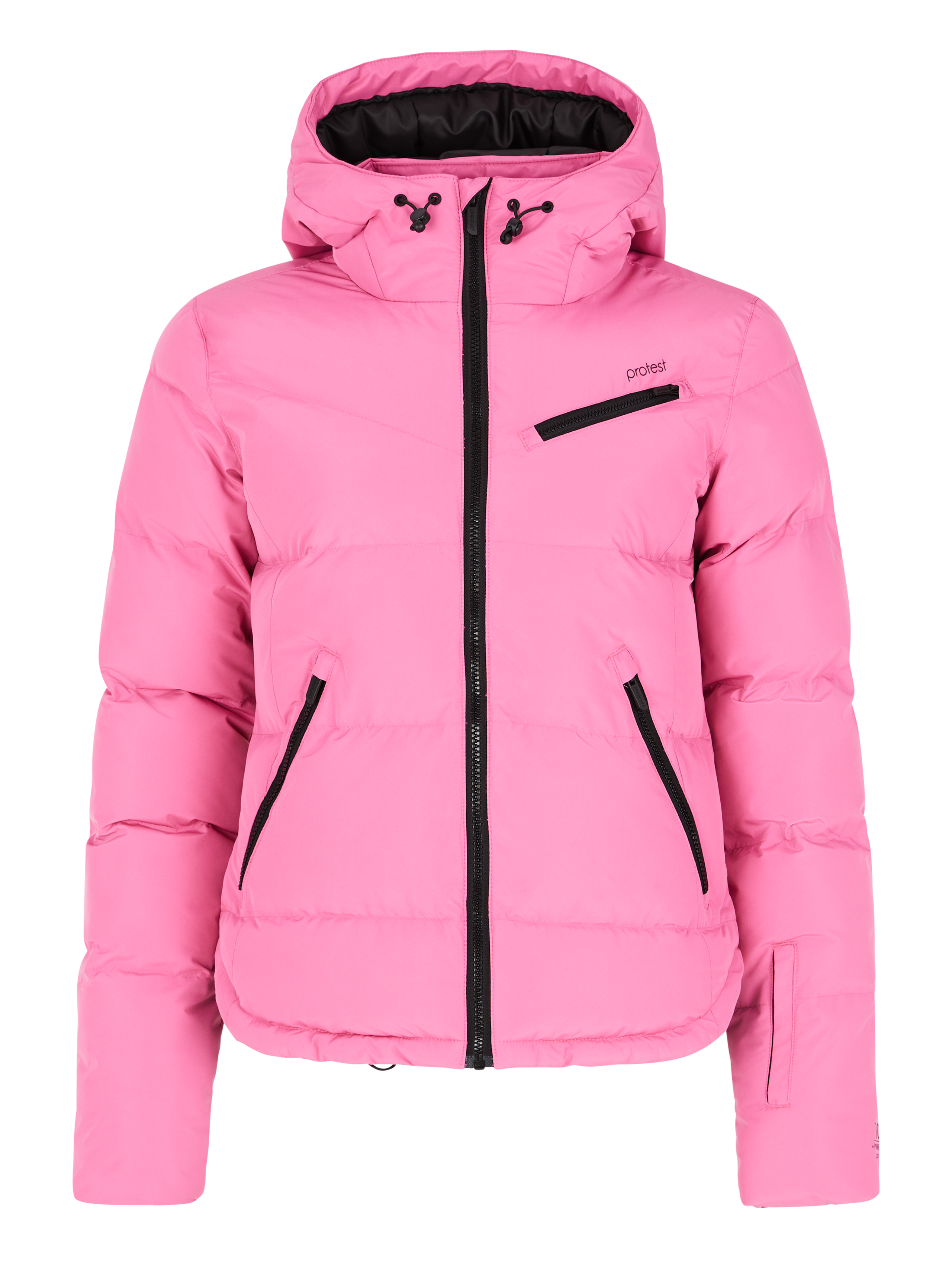 Protest Prtlucid Doudoune De Ski Femme - Rose