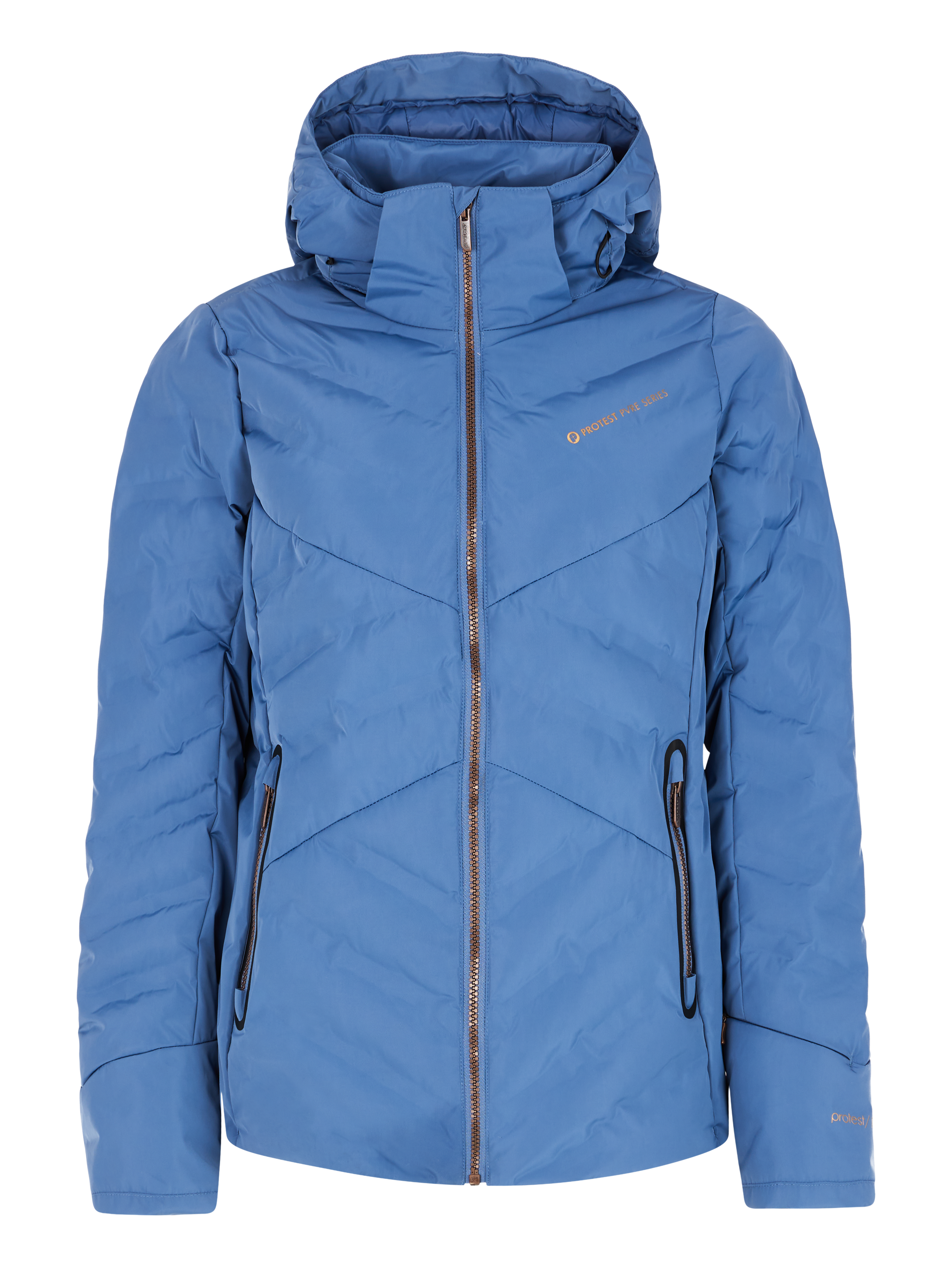 Protest Prtapply Veste De Ski Femme - Bleu