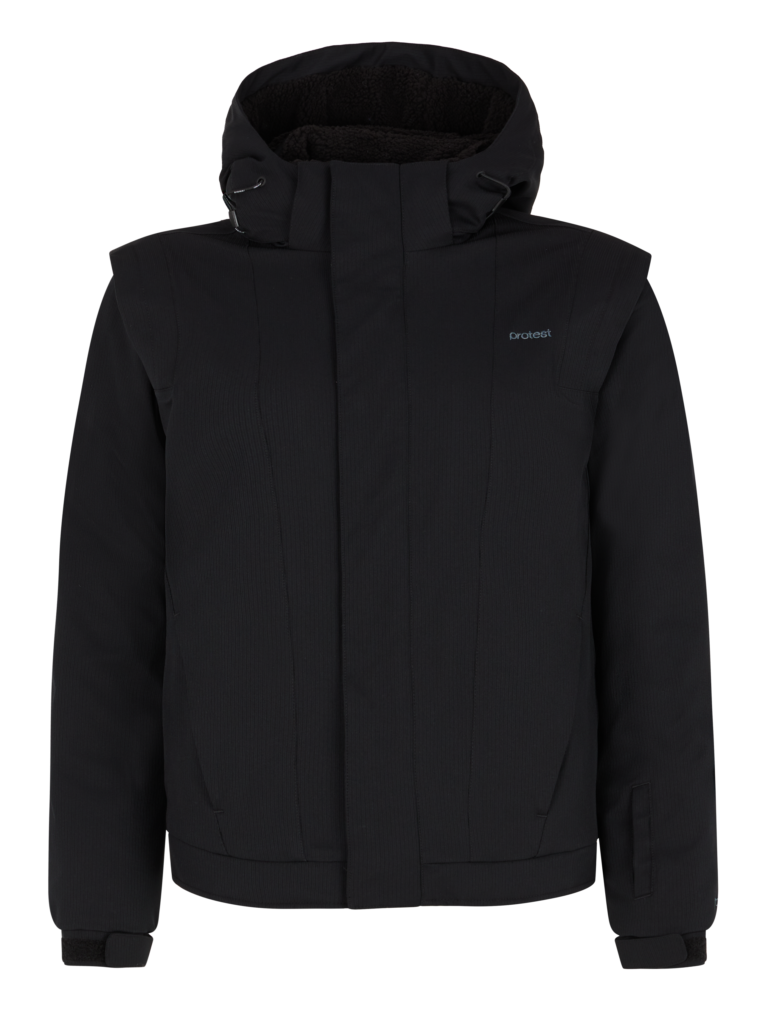 Protest Prteasy Veste De Ski Femme - Noir