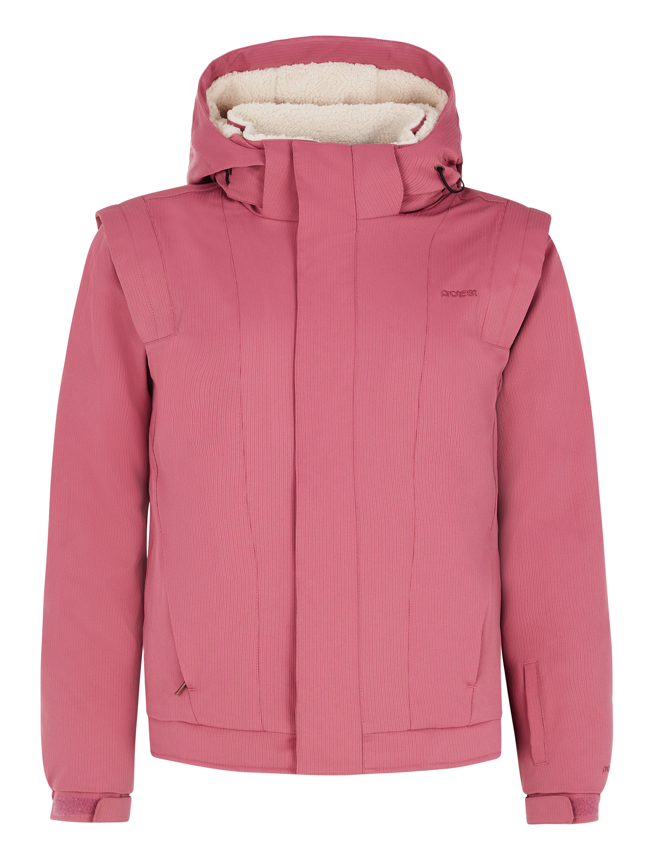 Protest Prteasy Veste De Ski Femme - Rose