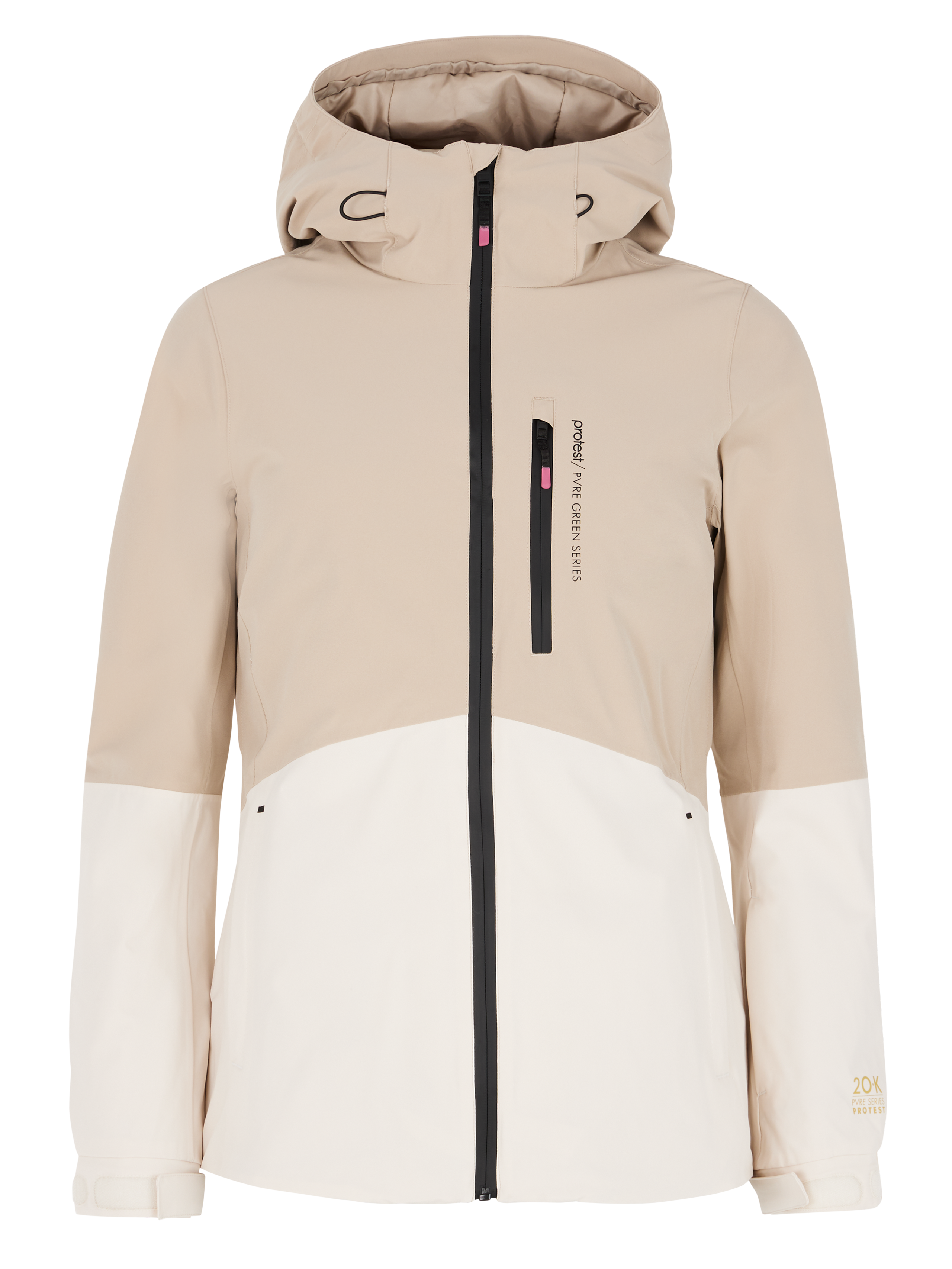 Protest Prtdisk Veste De Ski Femme - Marron