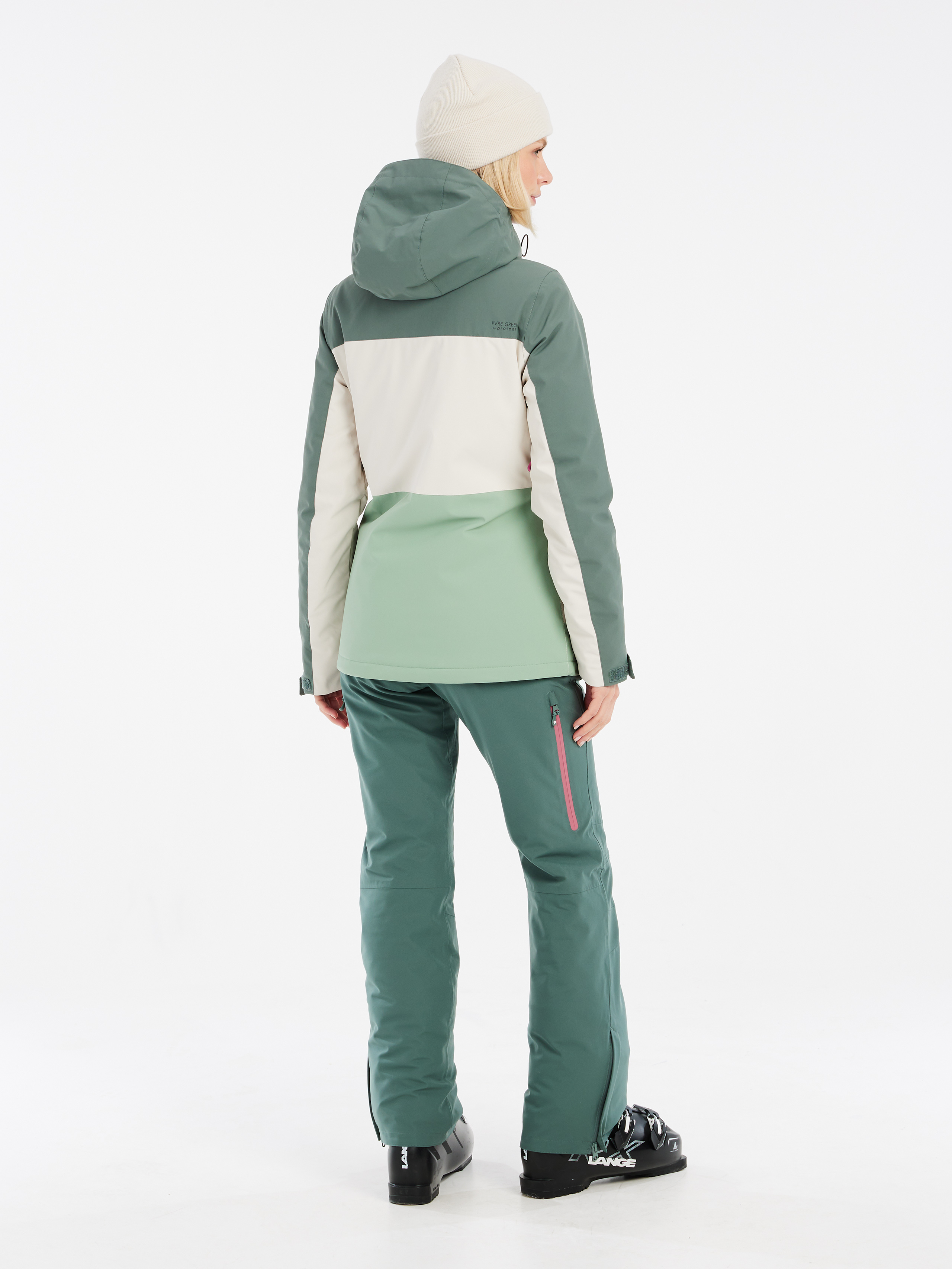 【PORTERNA】Jeidi Normal Padded Jacket 6612044_251_model_back-full_01