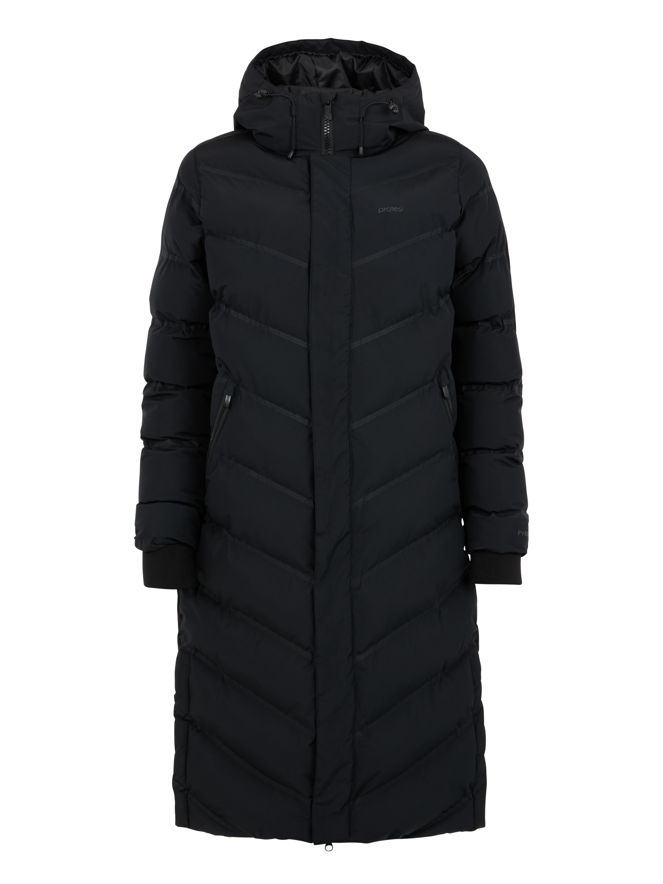 Protest Prtbanksos Long Outdoor Jacket Women - Black