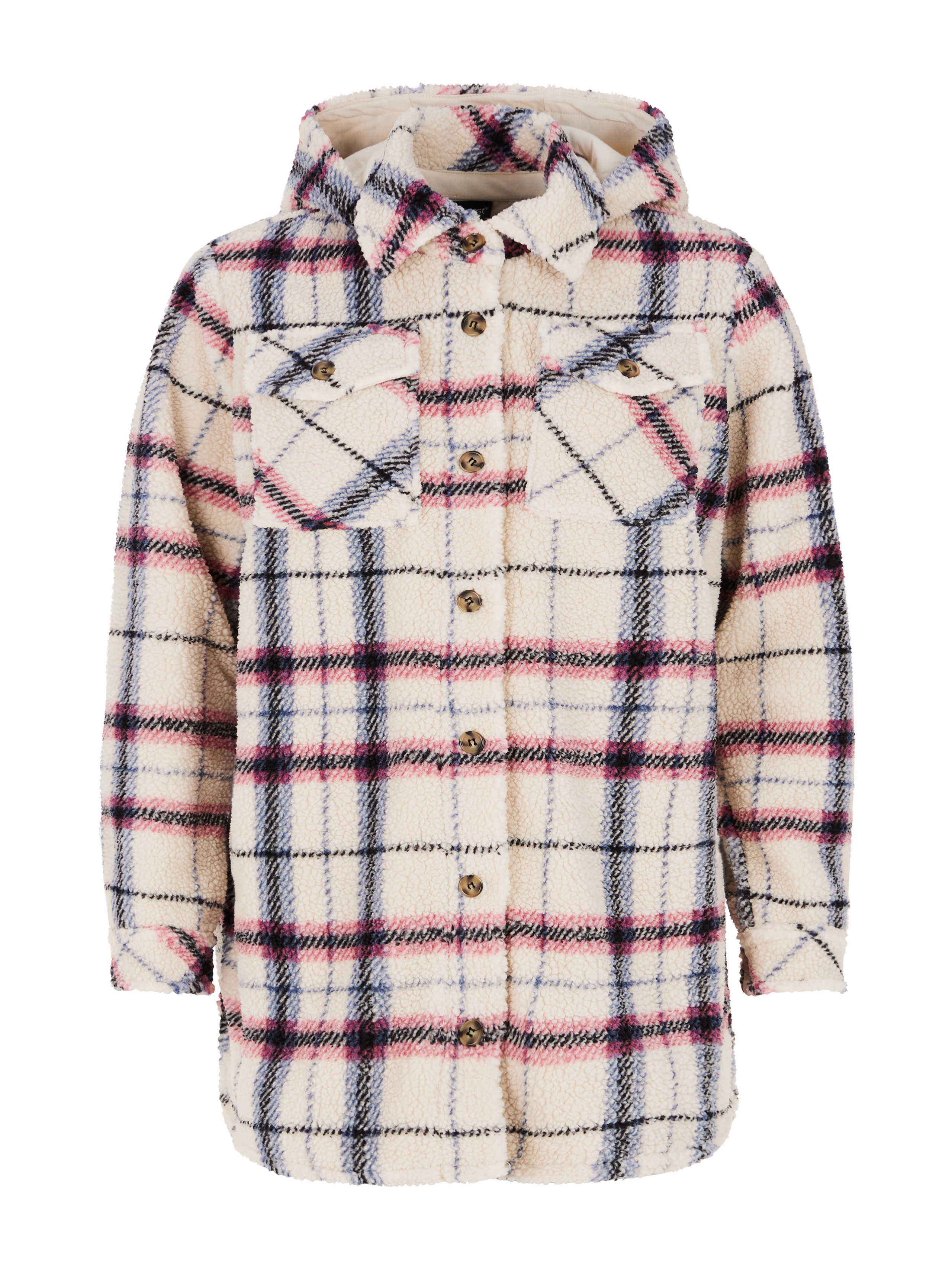 Protest Prtenter Teddy Outdoor-übergangsjacke Damen - Weiss