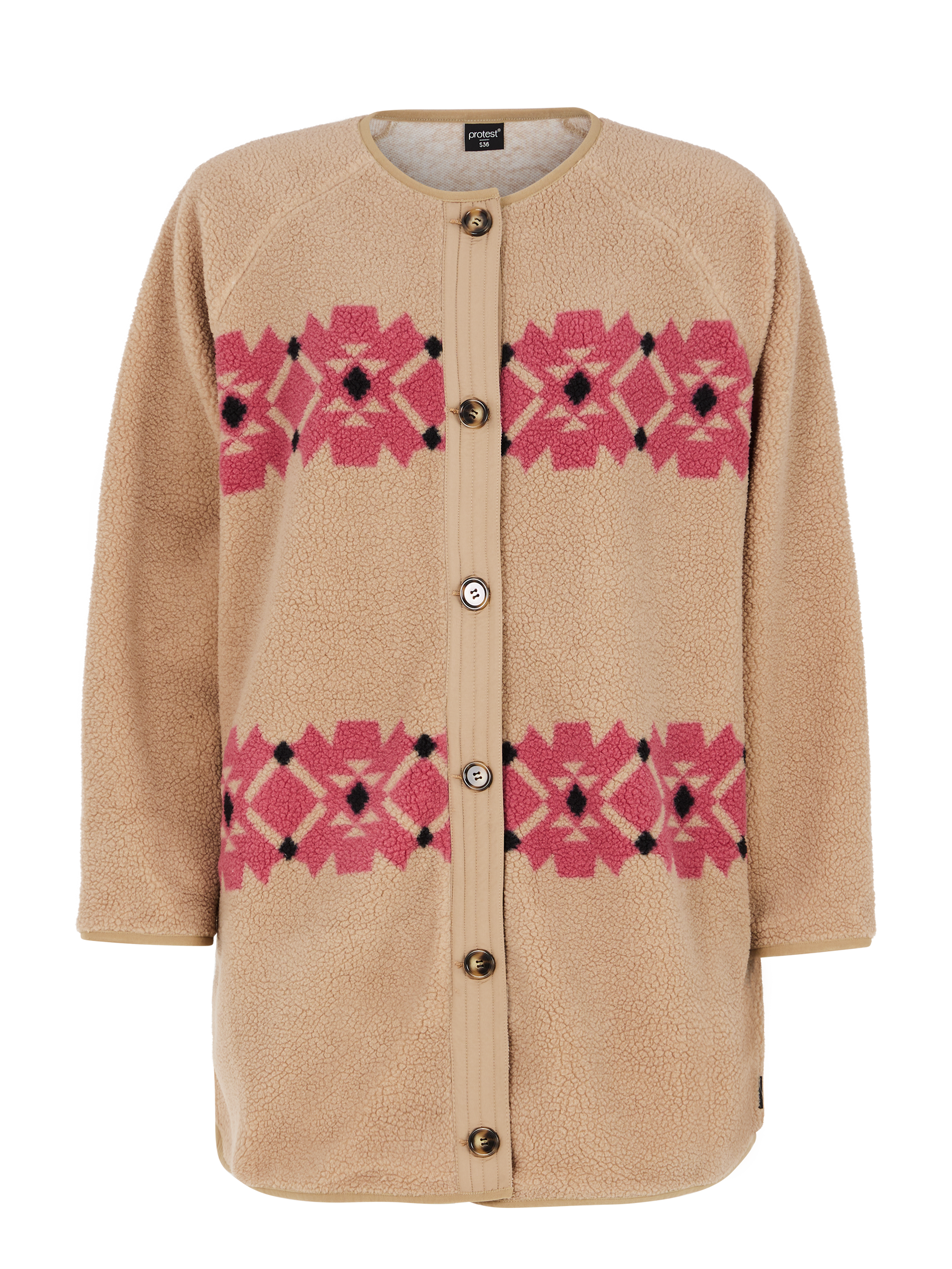 Protest Prtjin Teddy Outdoor-übergangsjacke Damen - Braun