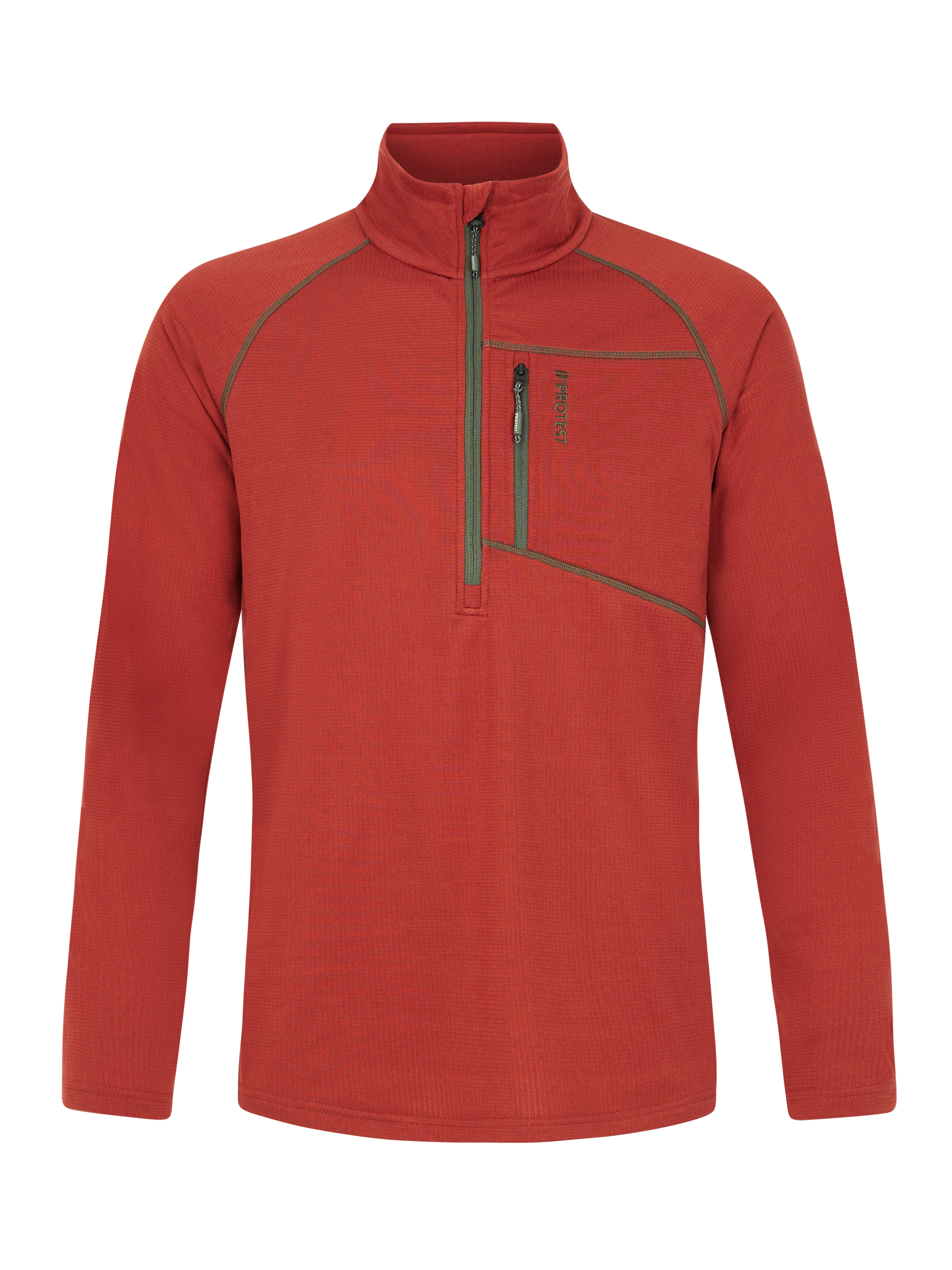 Protest Prtkody Sous-pull Homme - Rouge