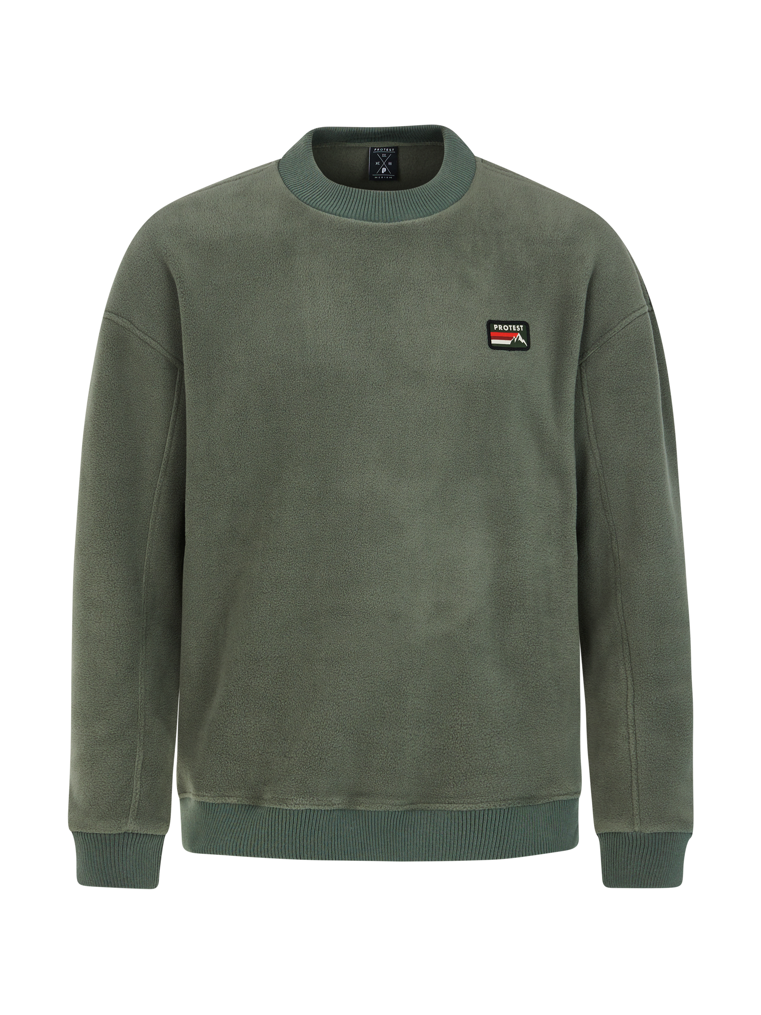 Protest Prtnollie Sweat Polaire Homme - Vert