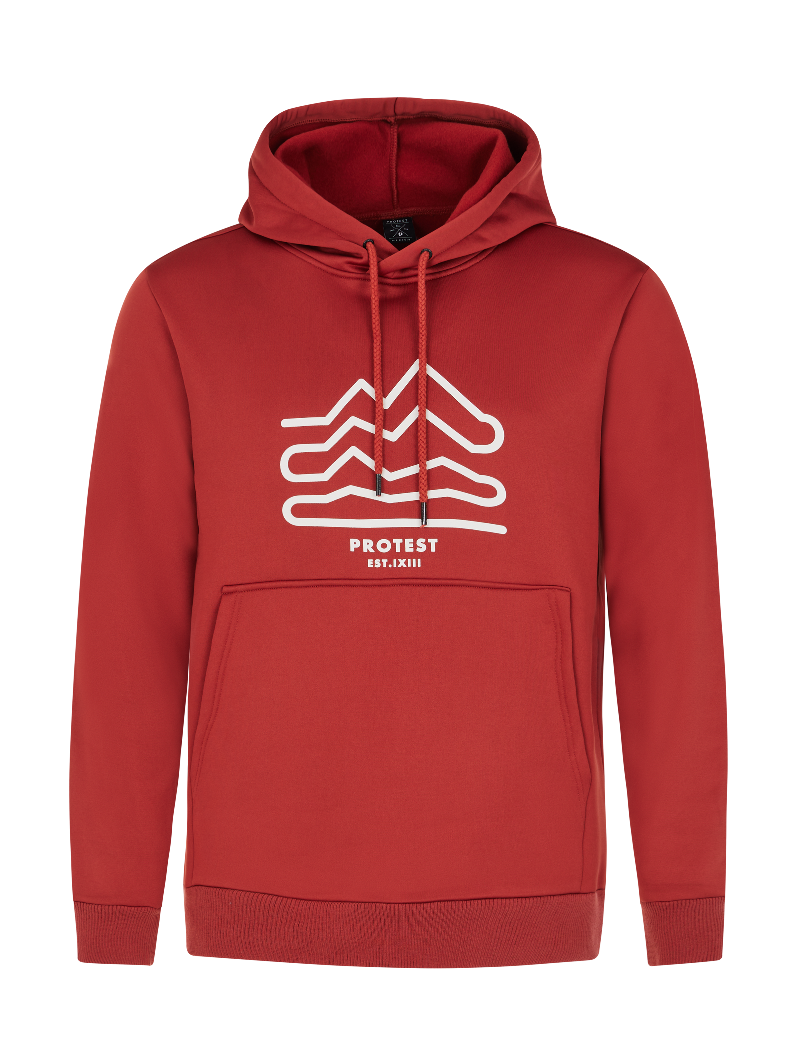 Protest Prtkerra Sweat À Capuche Homme - Rouge