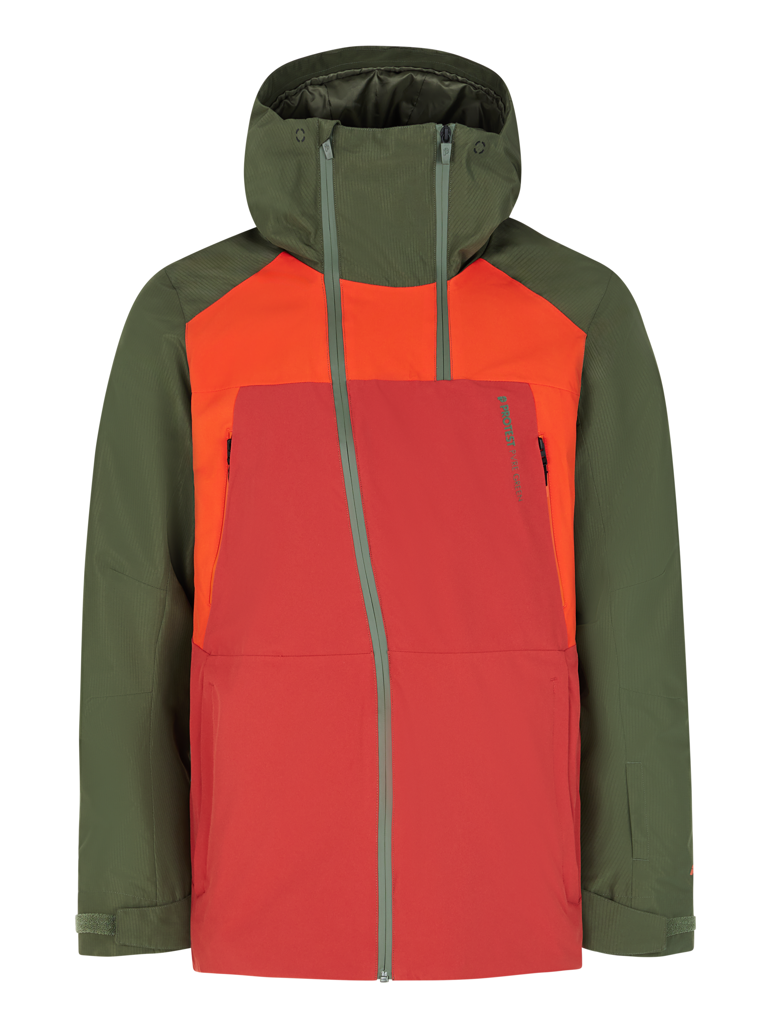 Protest Prtamount Ski Jacket Men - Green