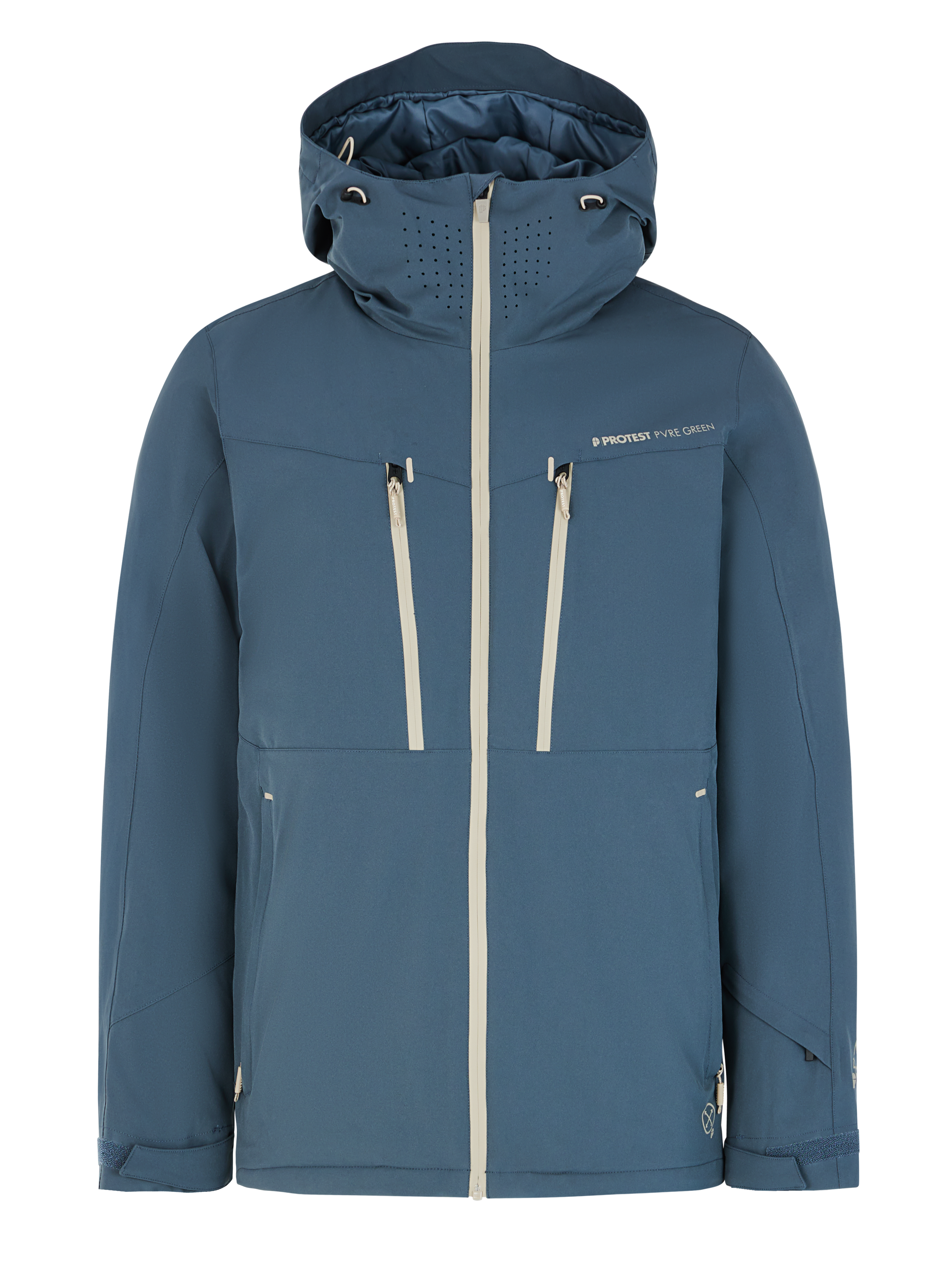 Protest Prttimothy Veste De Ski Homme - Bleu