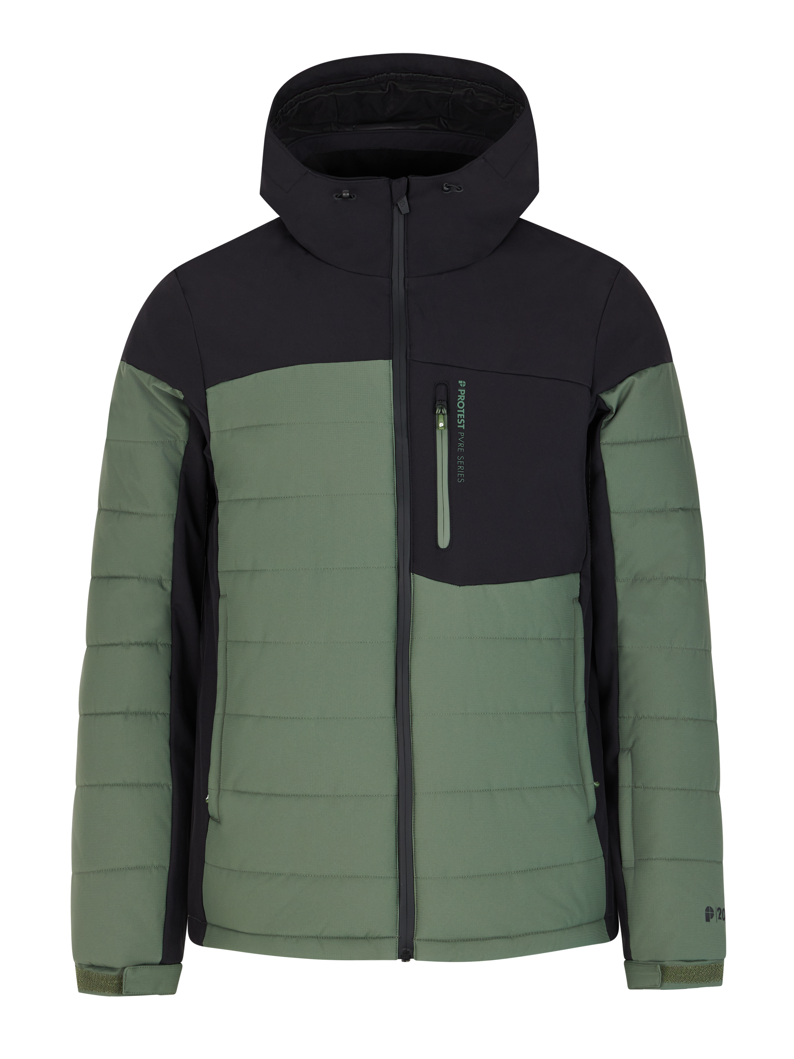 Protest Prtmount24 Ski Jacket Men - Green