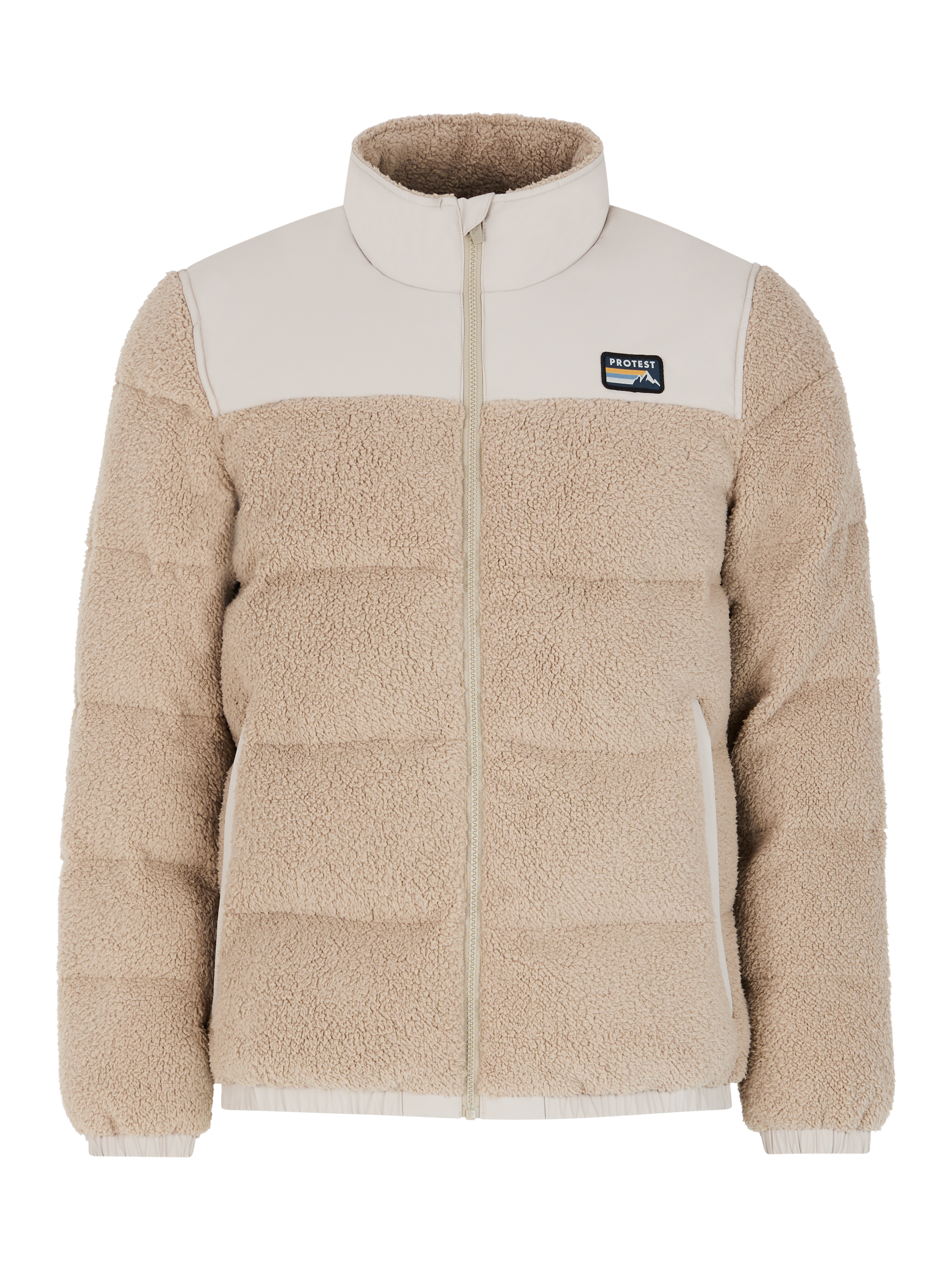 Protest Prtasura Veste De Ski Peluche Homme - Marron