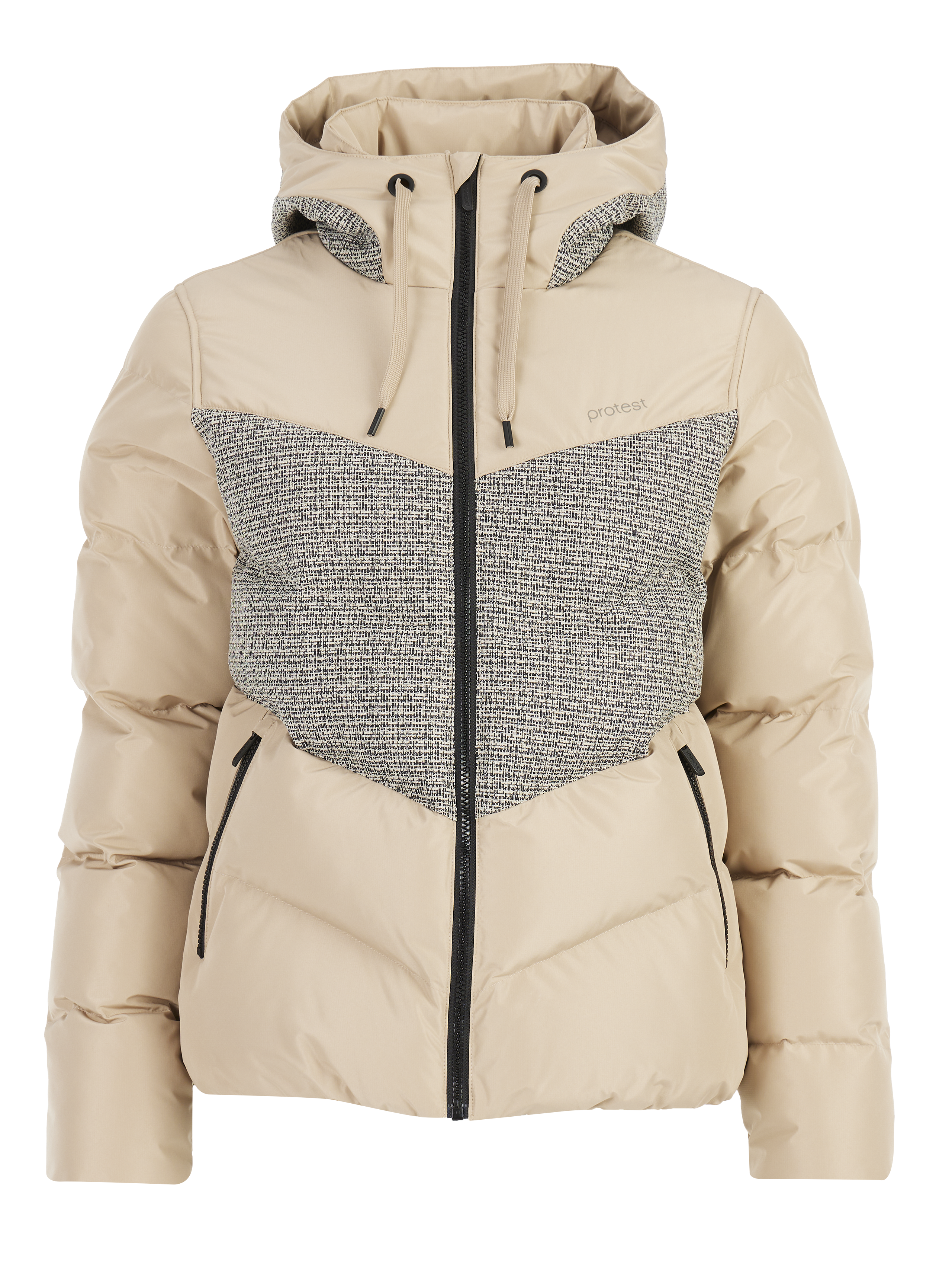 Protest Prtbarley Veste De Ski Femme - Marron
