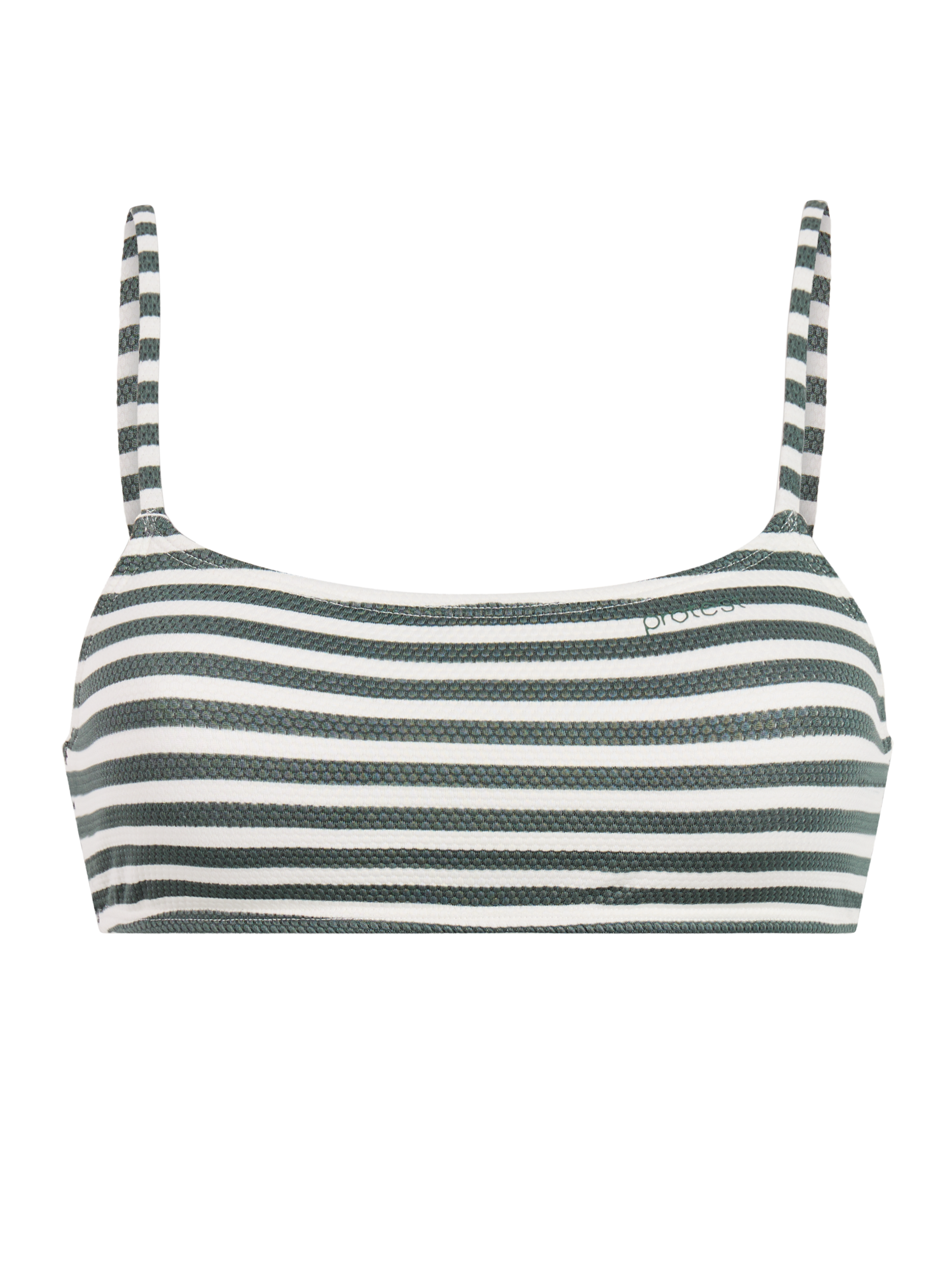 Protest Mixelisa Bandeau-bikini Oberteil Damen - Grün
