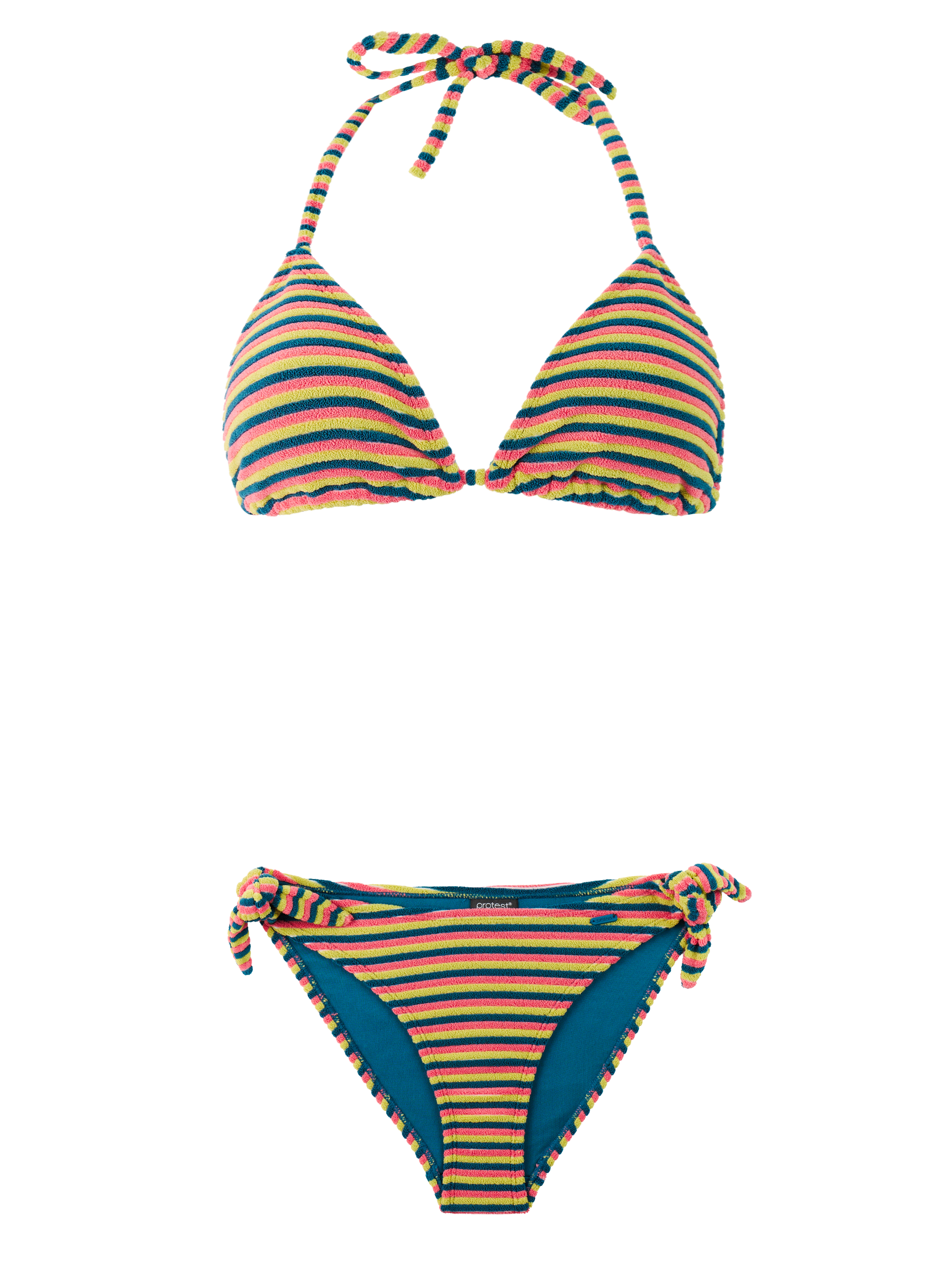 Protest Bandeau Bikini Triangle Bikini Women - Pink