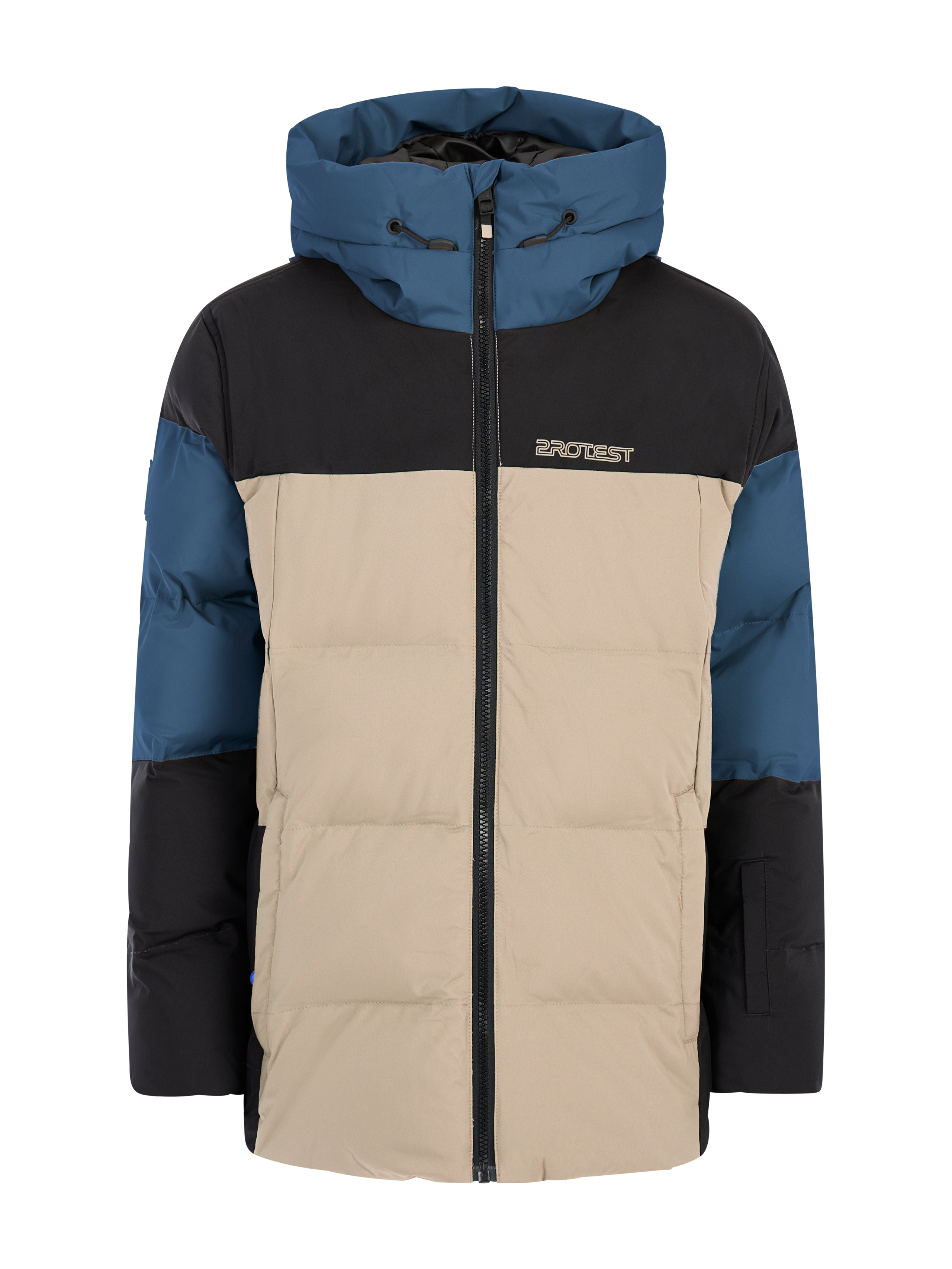 Protest Prtjustin Jr Ski Jacket Boys - Brown