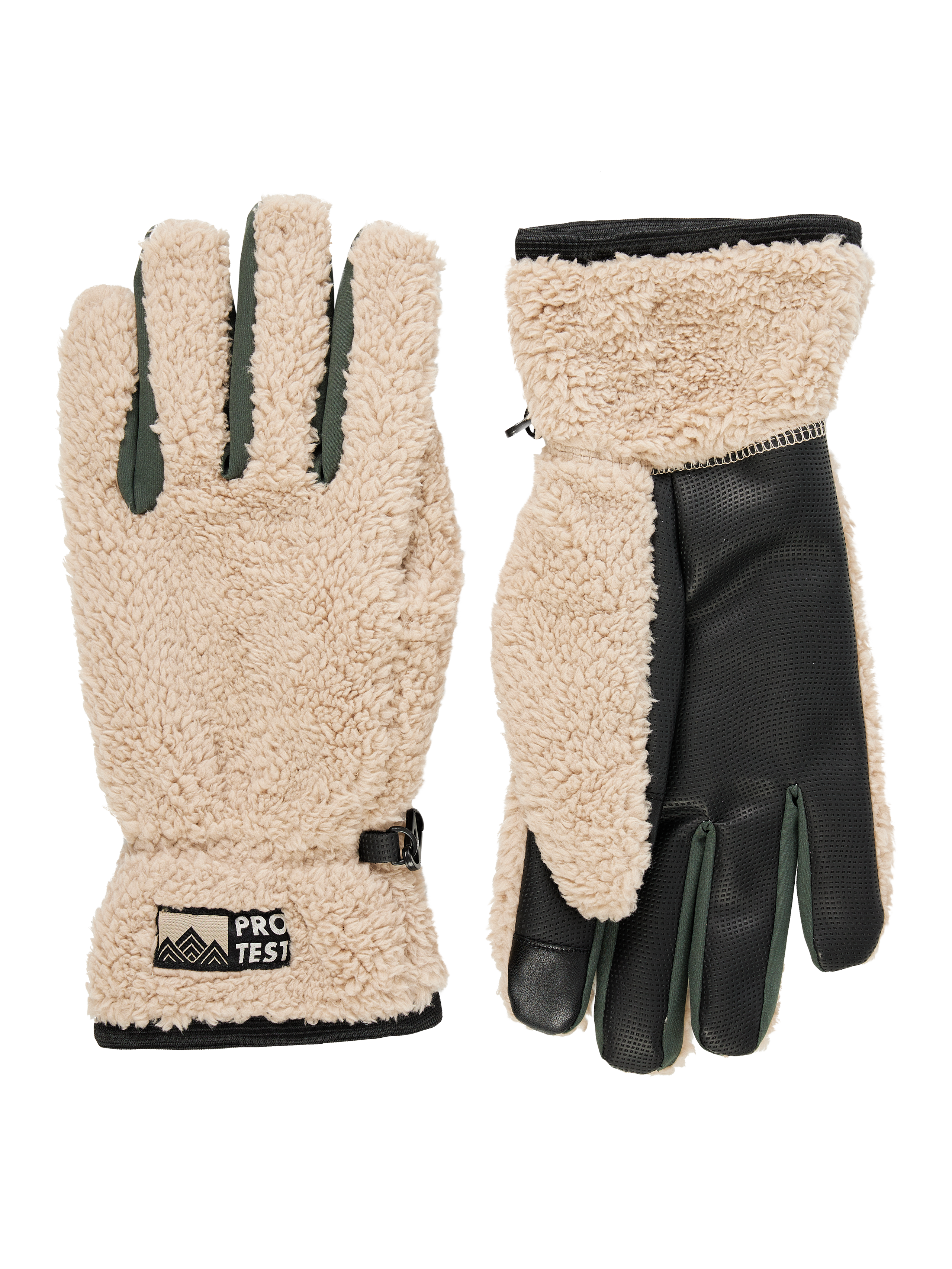 Protest Prthybrid Gants De Ski Homme - Marron