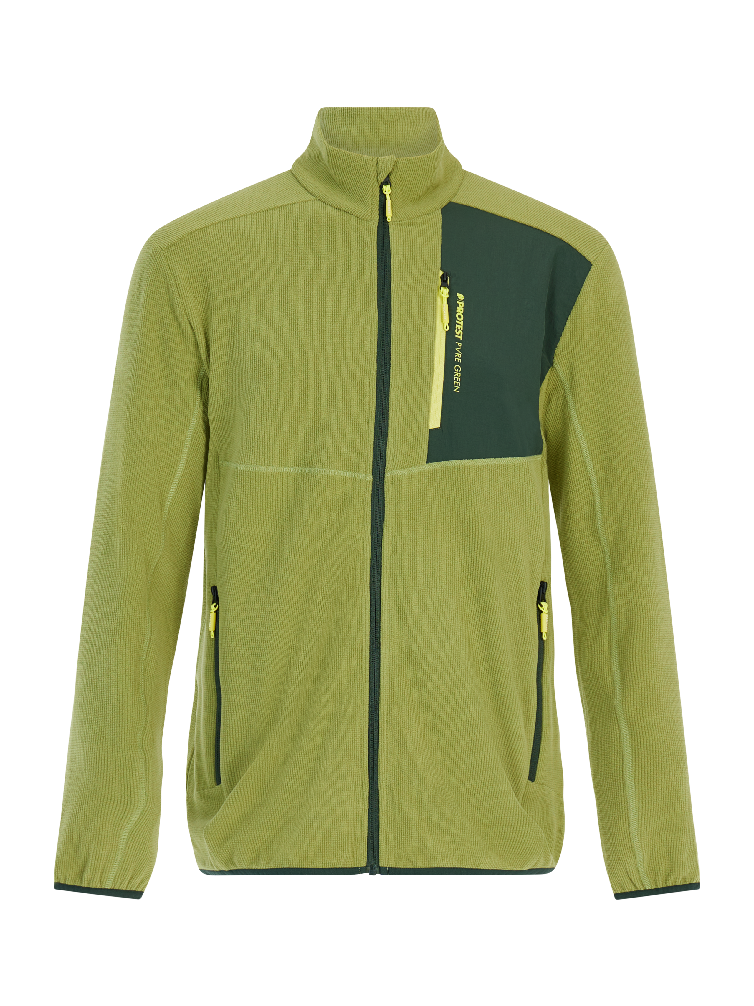 Protest Prtpallas Outdoor Zip Up Men - Green