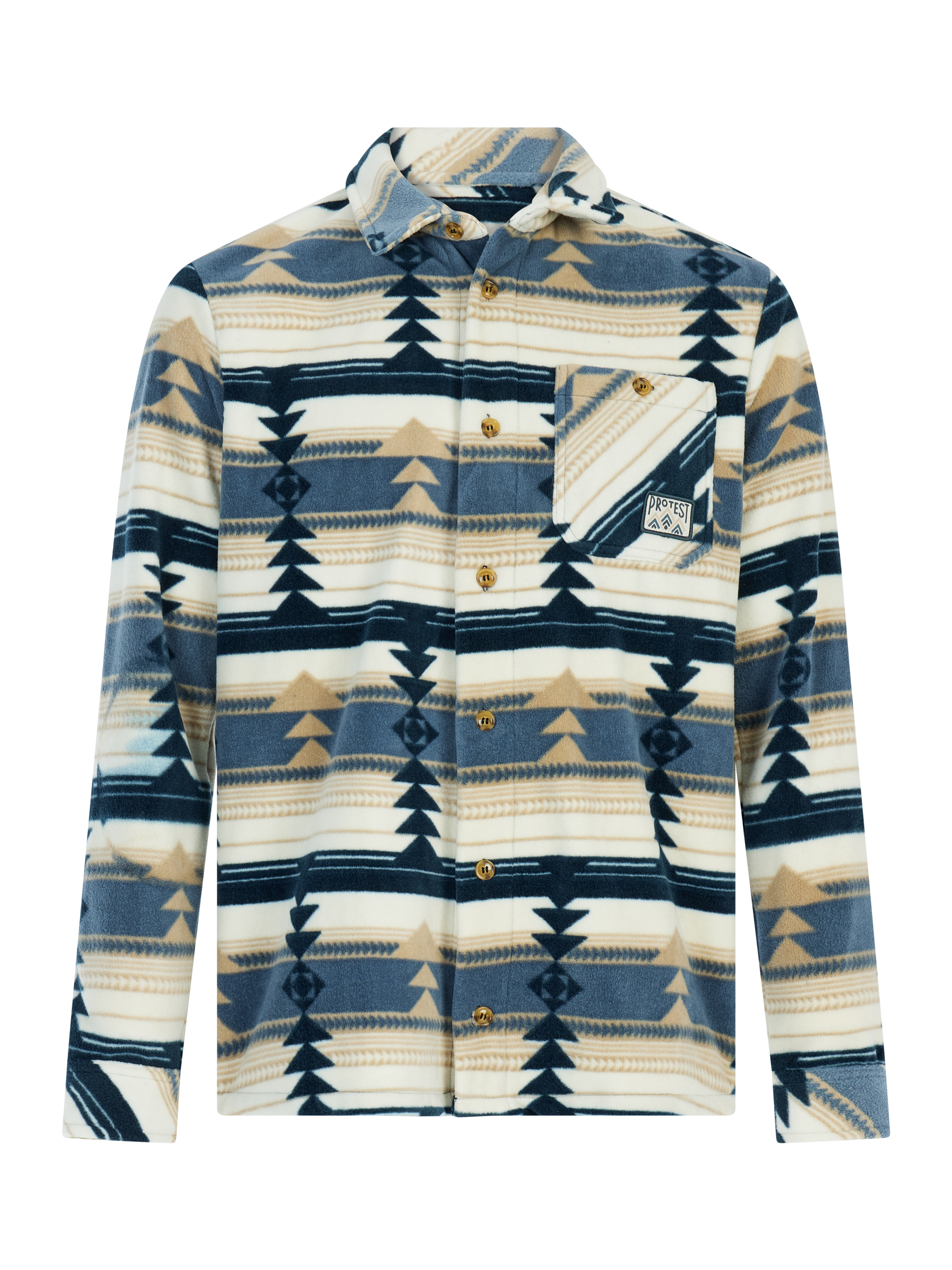 Protest Prtarrow Outdoor Shirt Men - Blue