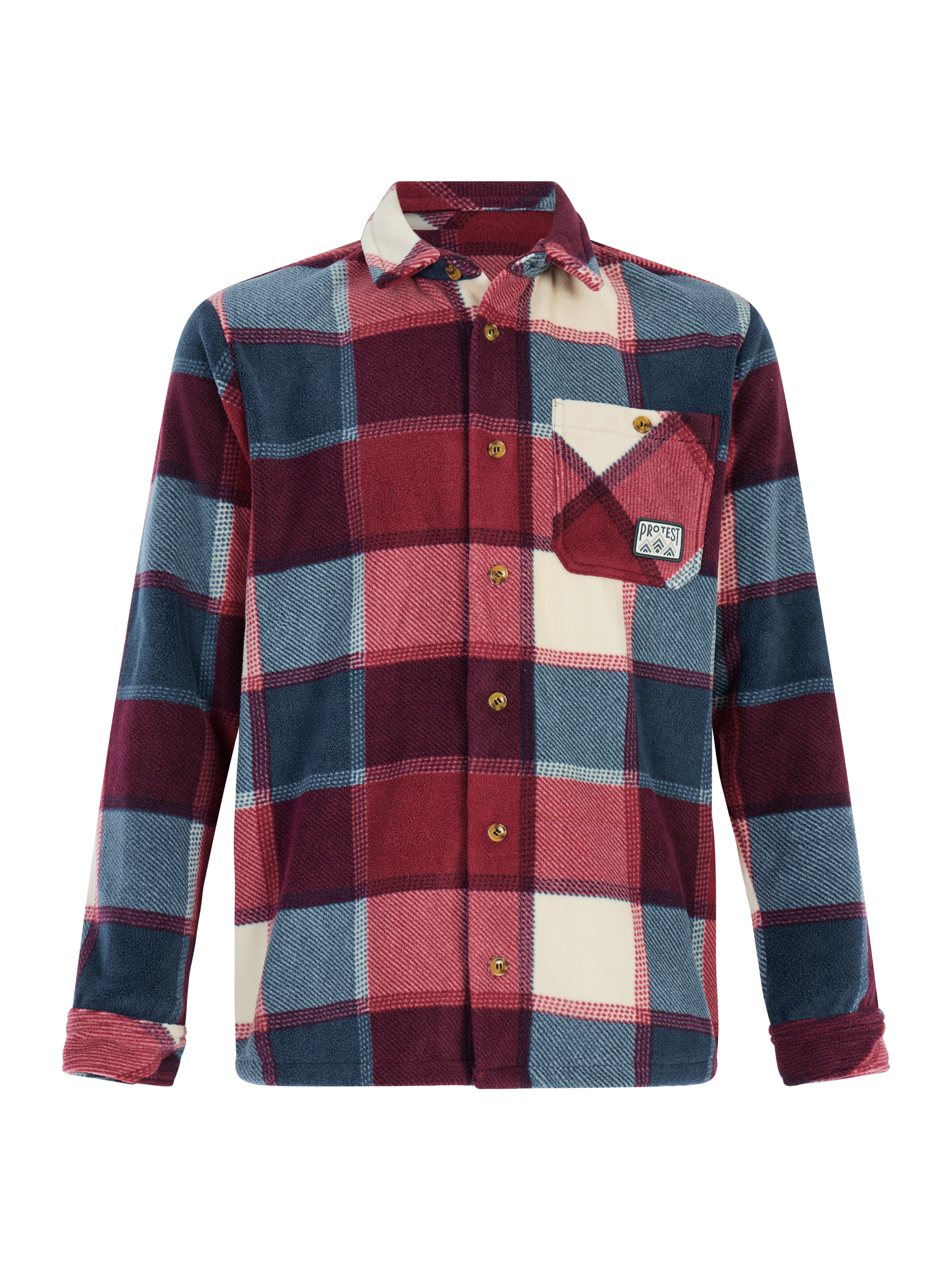Protest Prtmitchel Outdoor Shirt Men - Red