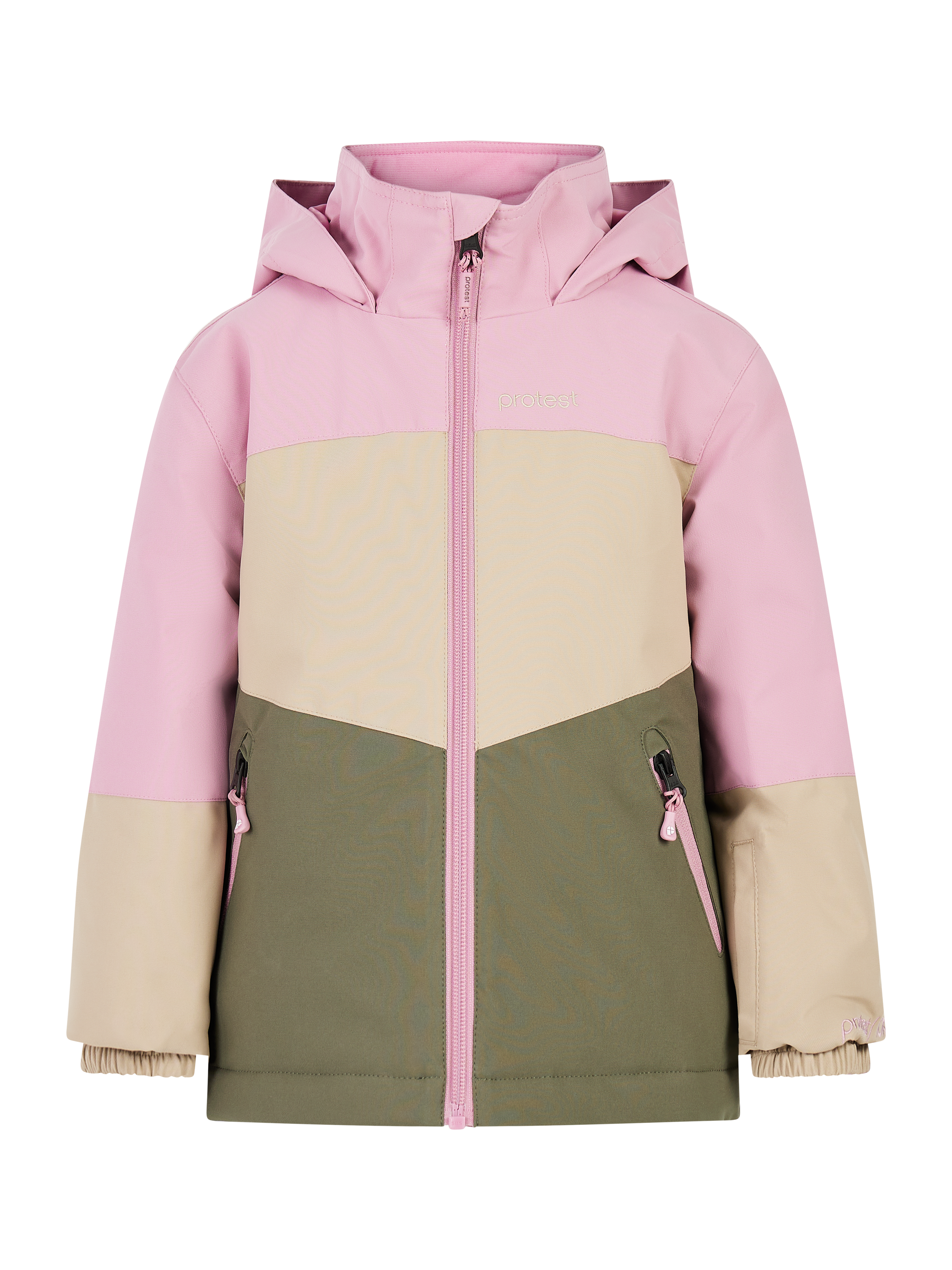 Protest Prtbix Td Veste De Sports D'hiver Bambin - Rose