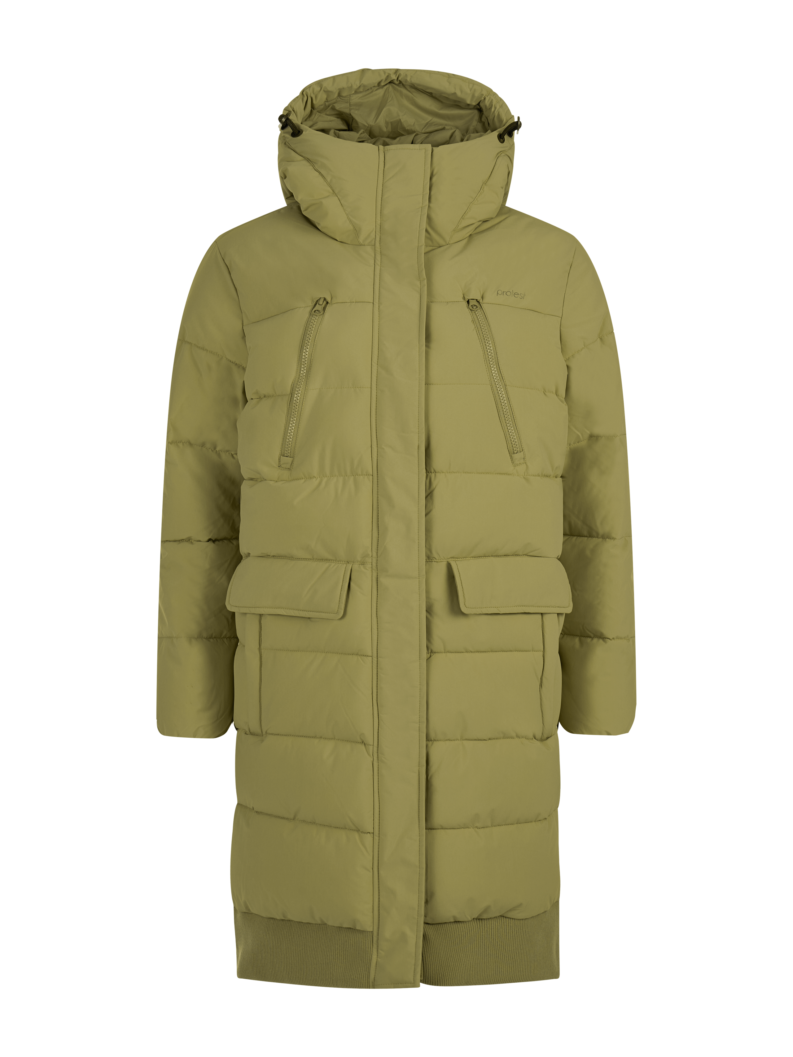 Protest Prtkooky Outdoorjas Dames - Groen