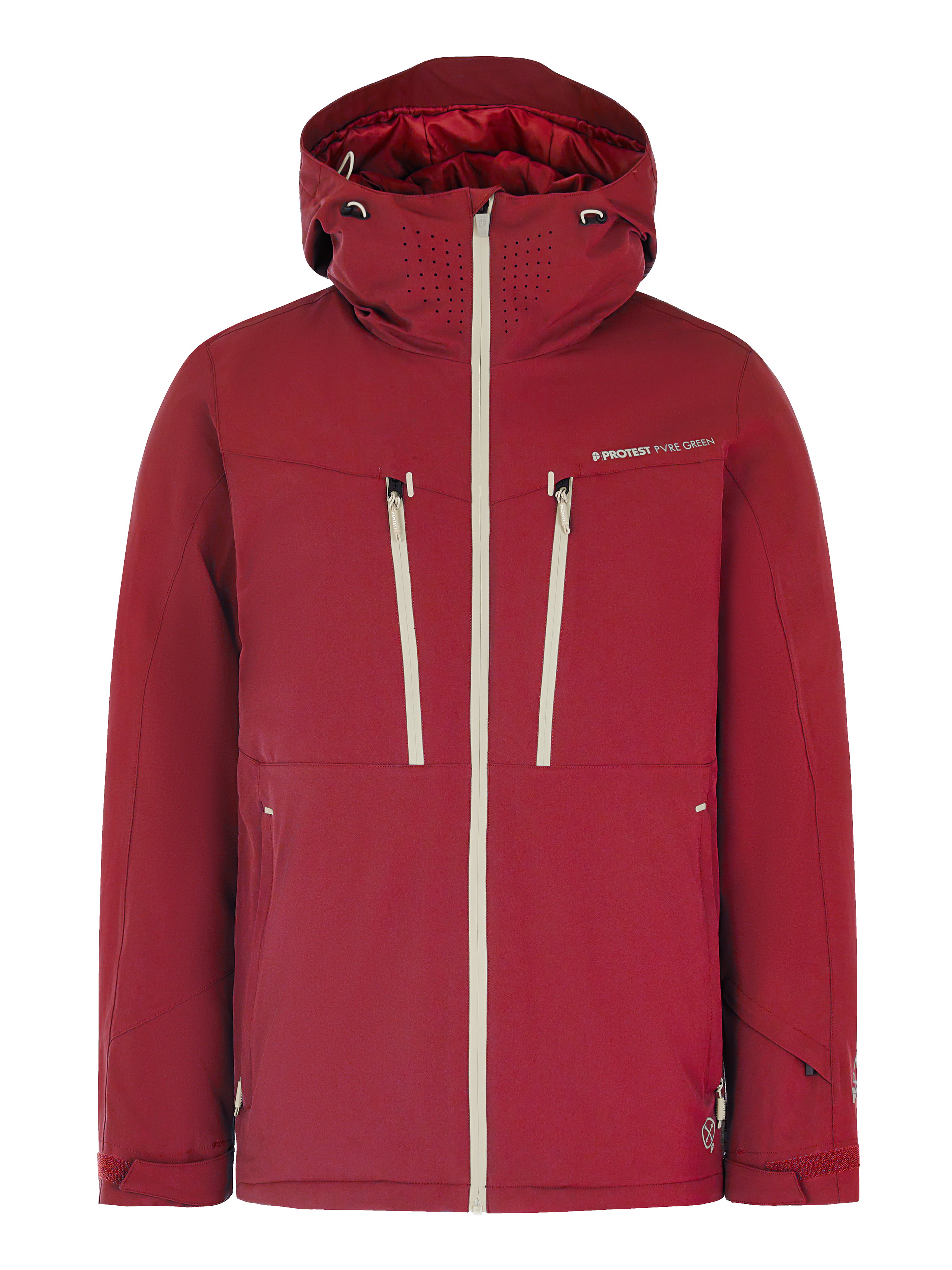 Protest Prttimothy Skijacke Herren - Rot