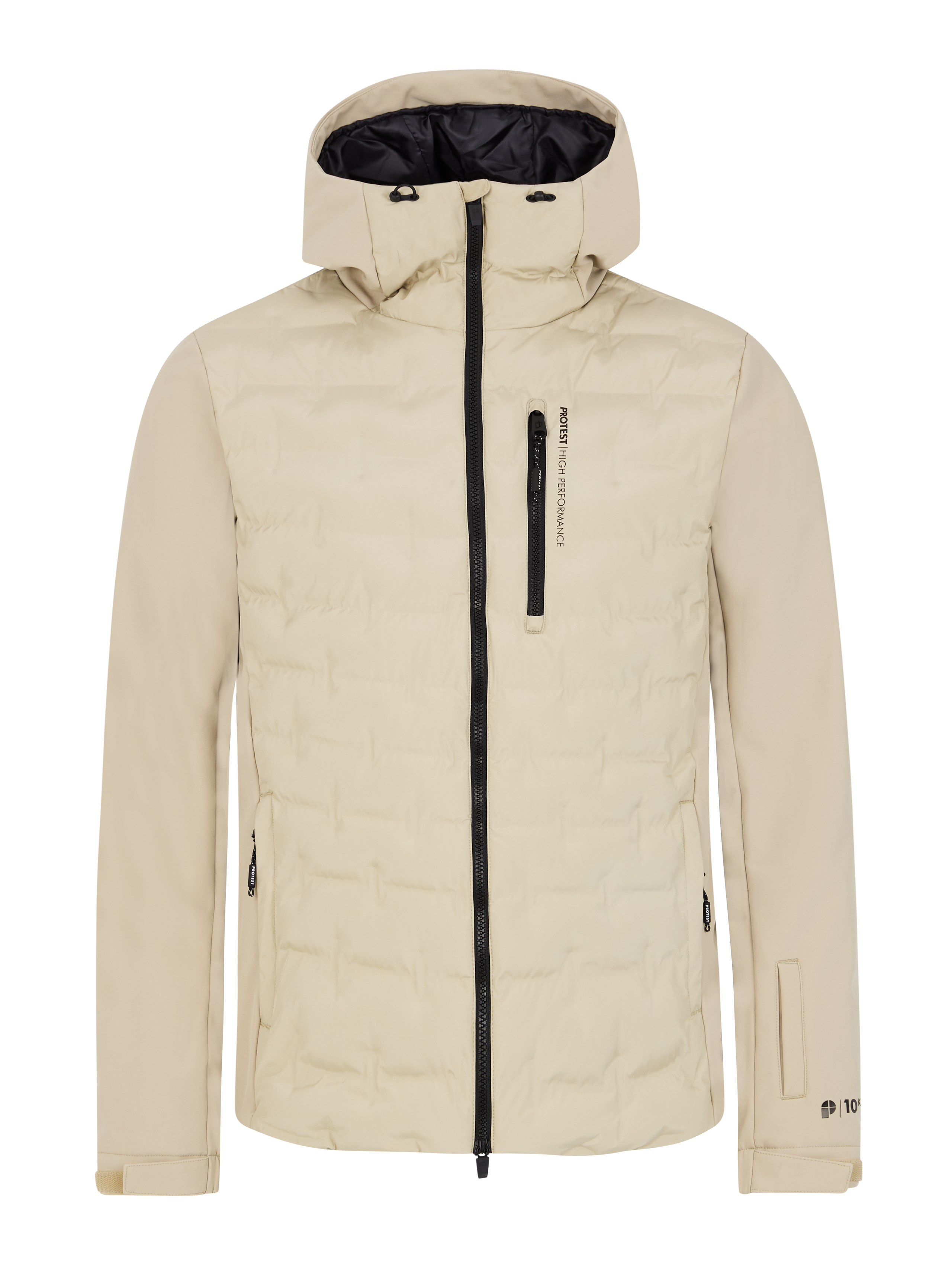 Protest Prtmalmo Puffer Ski Jacket Men - Brown
