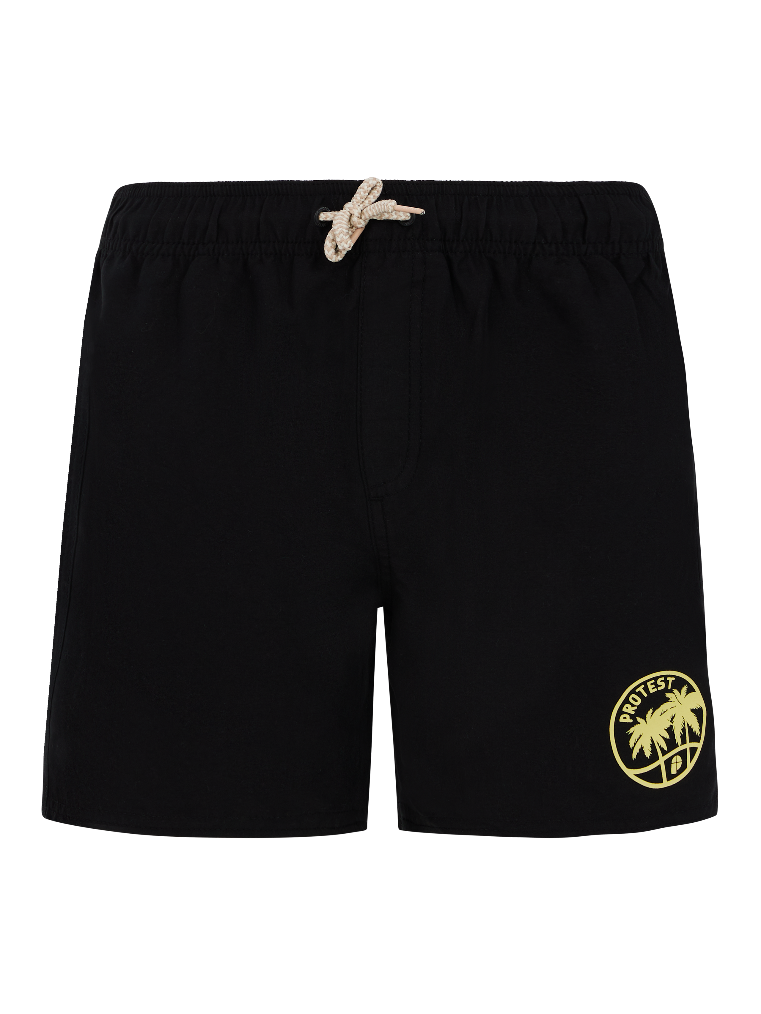 Protest Prtyork Jr Maillot De Bain Court Garçon - Noir