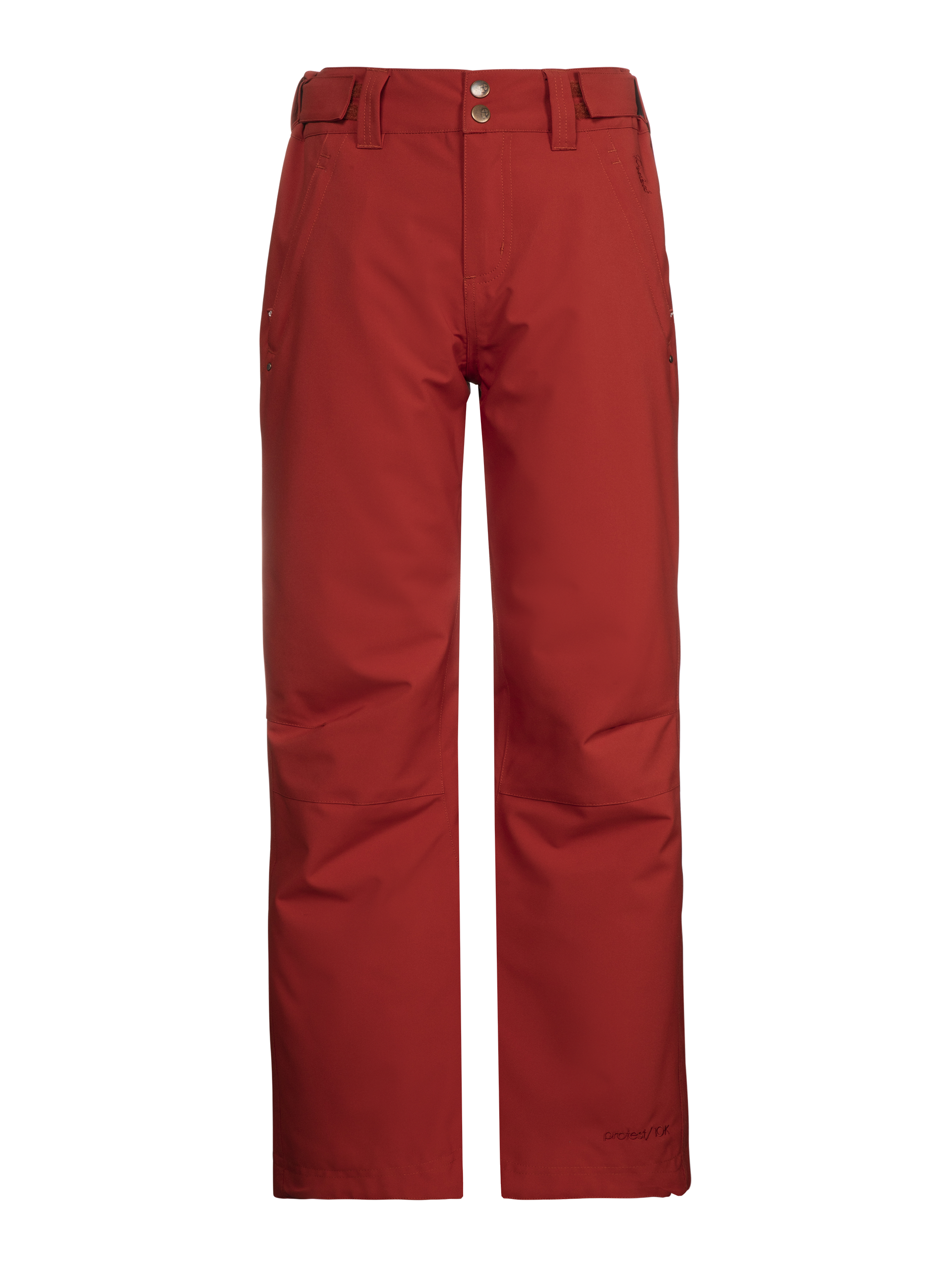 Protest Jackie Jr Pantalon De Ski Fille - Rouge