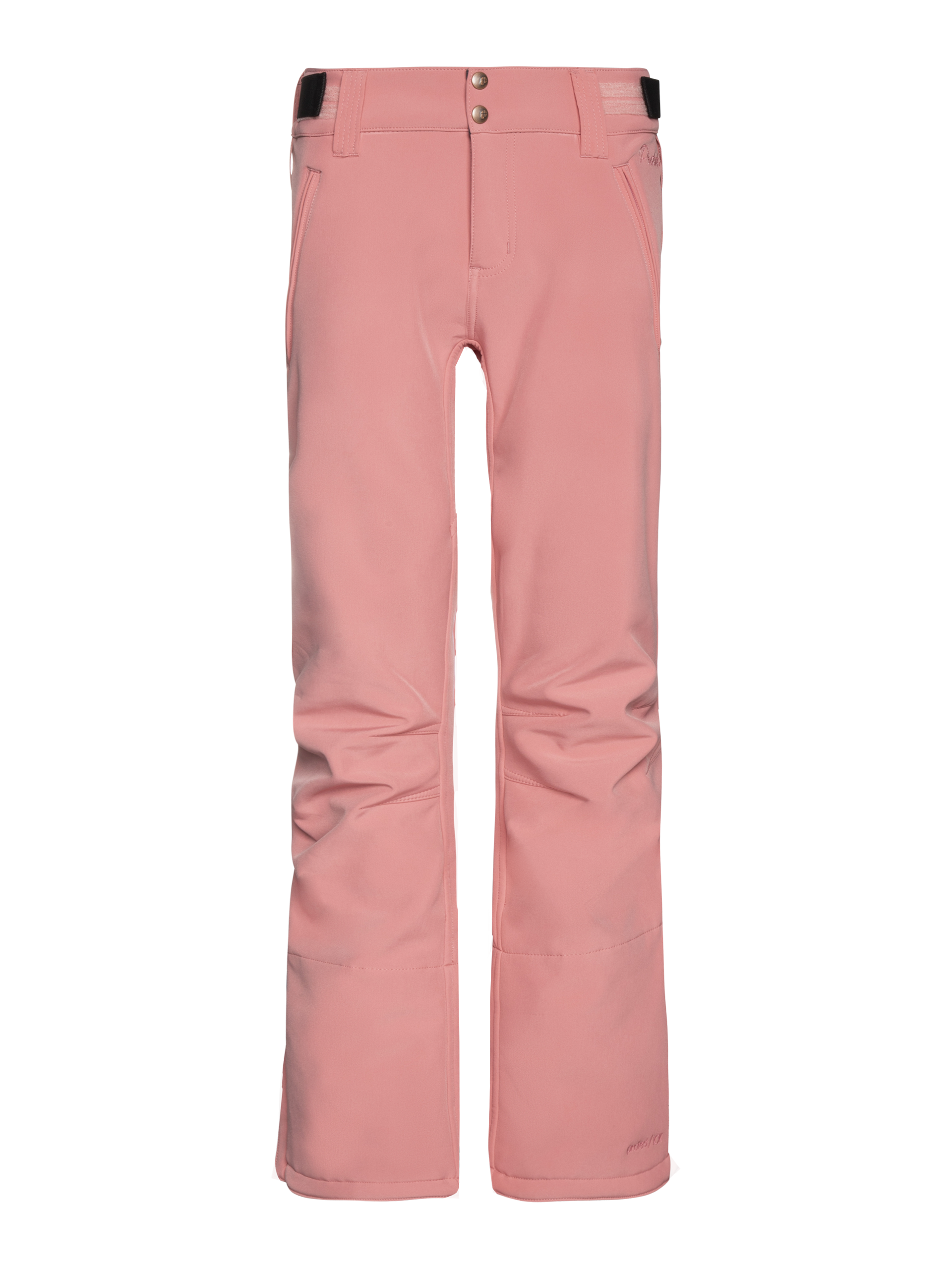 PROTEST-LOLE JR SOFTSHELL SNOWPANTS CAMEO PINK - Ski trousers