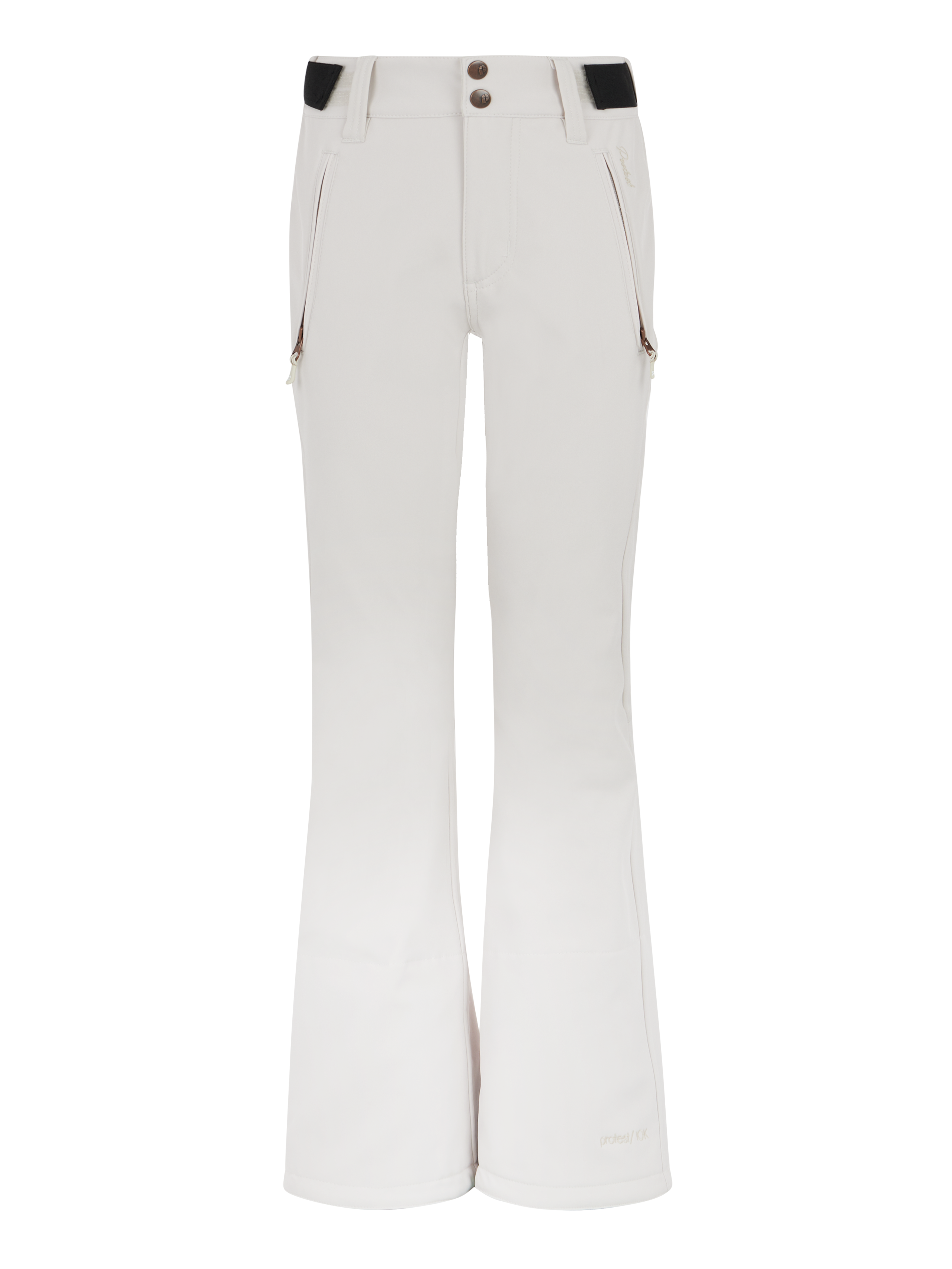 Protest Relole Jr Pantalon De Ski Fille - Blanc