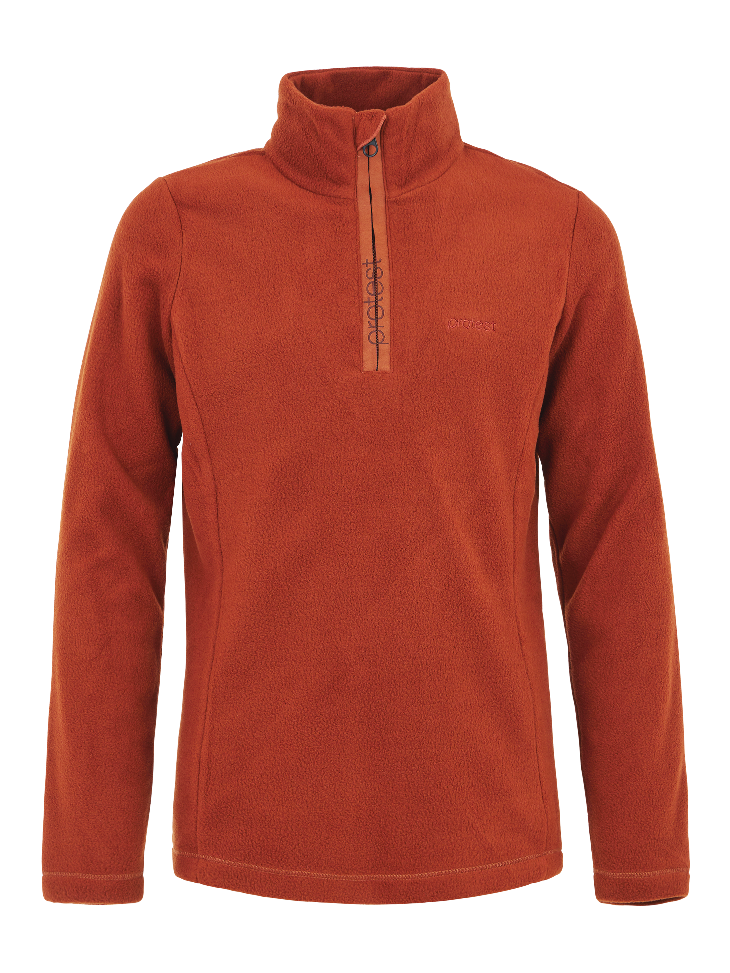 Protest Mutey Jr Fleece Mid Layer Girls - Red