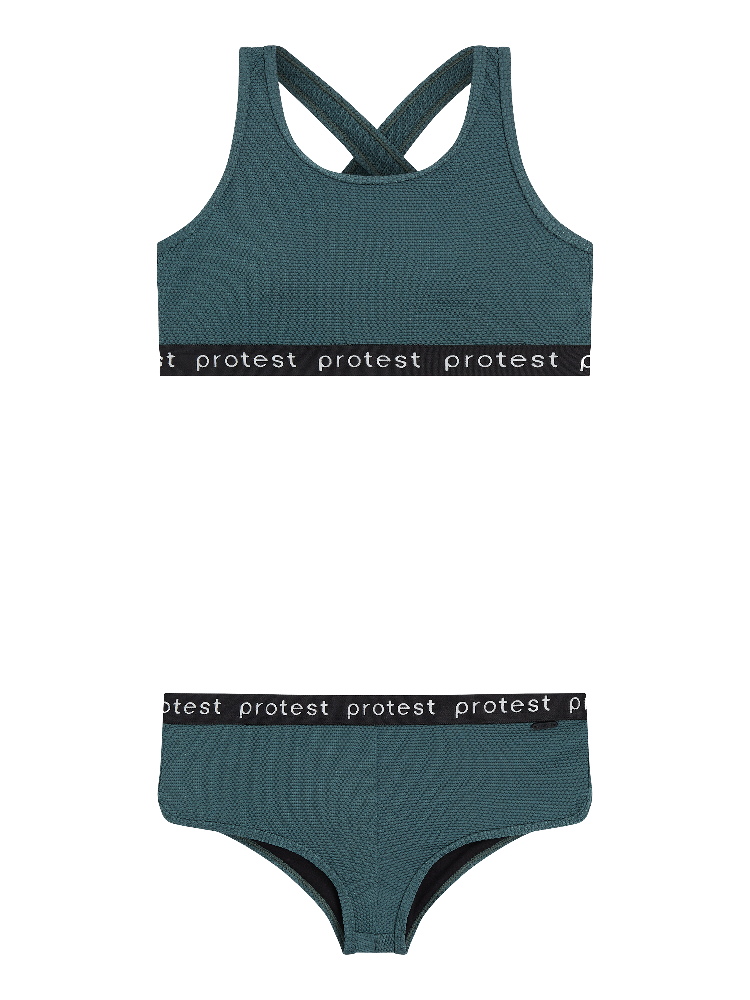 Protest Prtbeau Jr Bralette Bikini Mädchen - Grün
