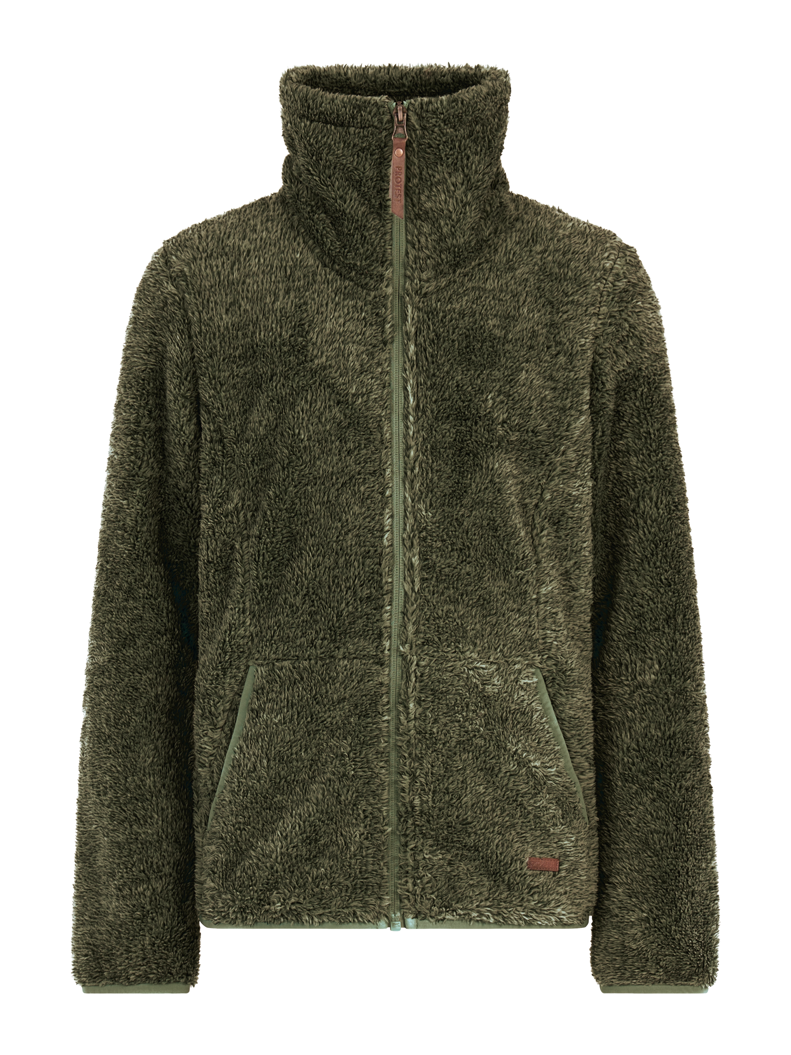 Protest Riri Jr Gilet Polaire Fille - Vert
