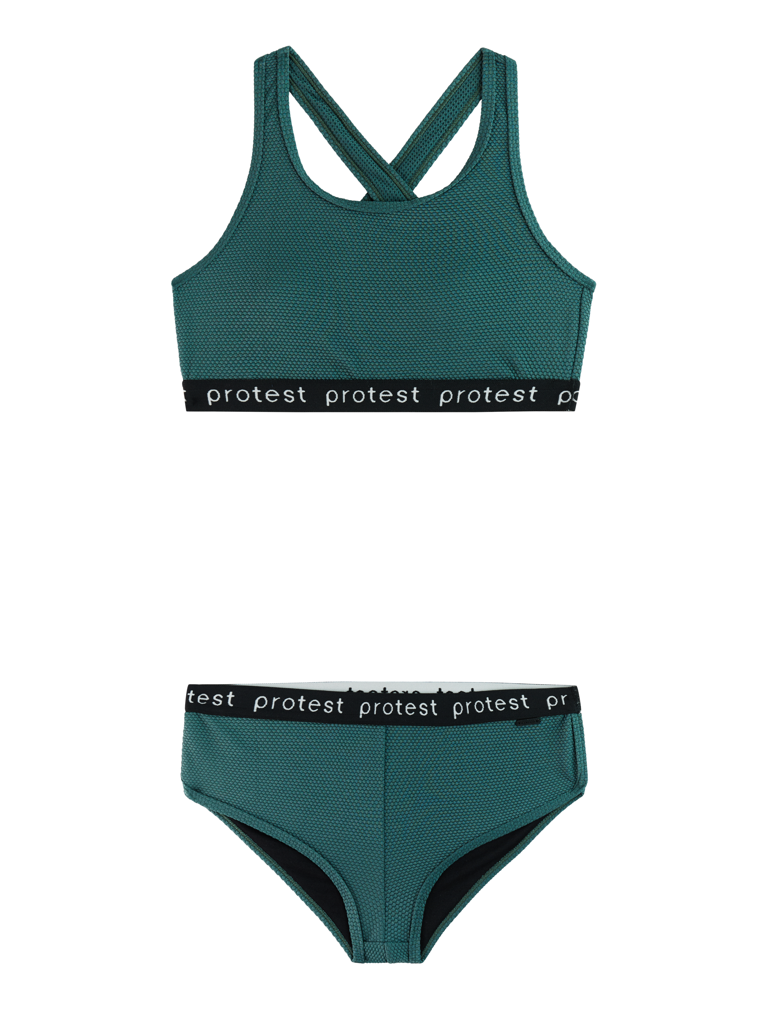 Protest Prtbeau Jr Bralette Bikini Mädchen - Grün
