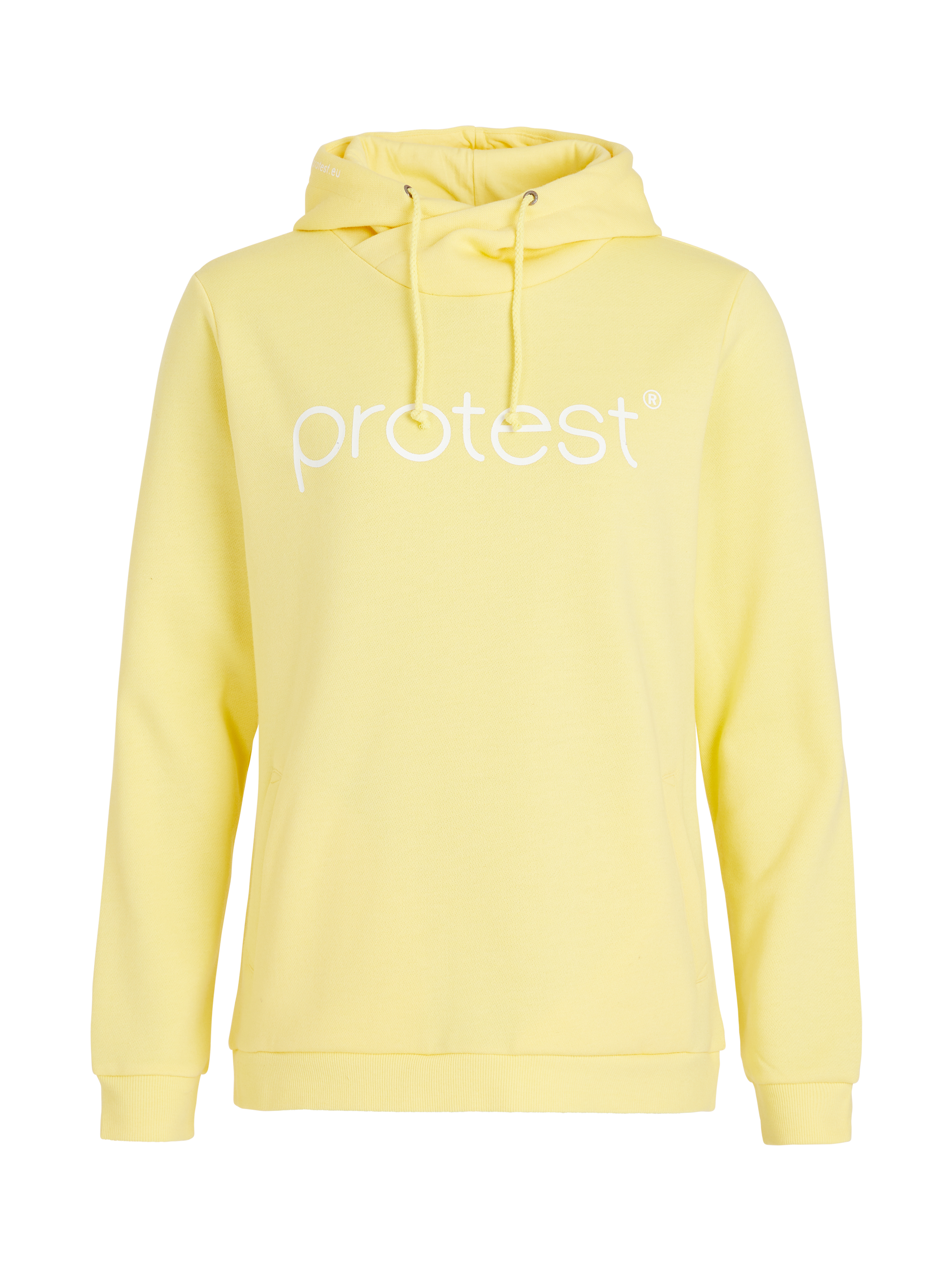 Protest Classic Logo Hoody Hoodie Dames - Geel